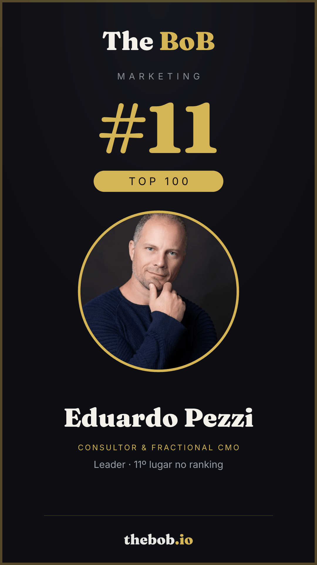 Selo The BoB · Eduardo Pezzi