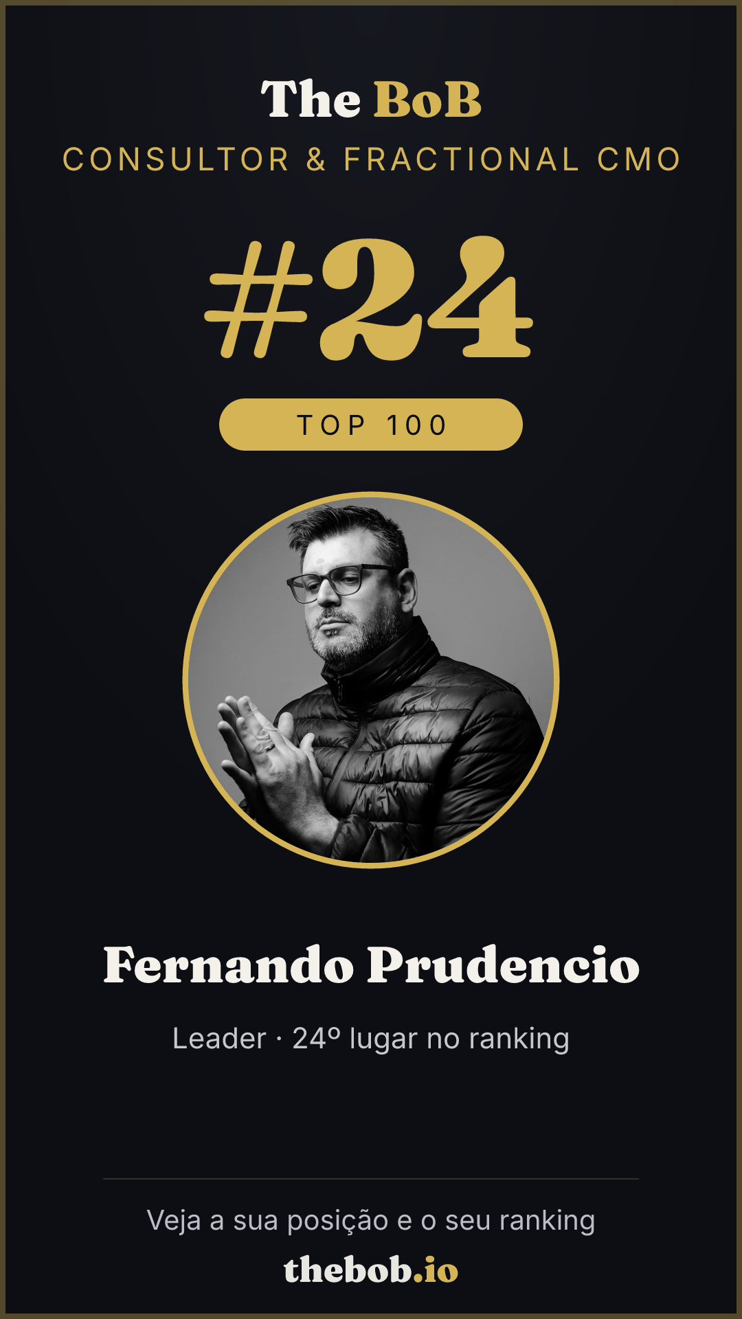 Selo The BoB · Fernando Prudencio