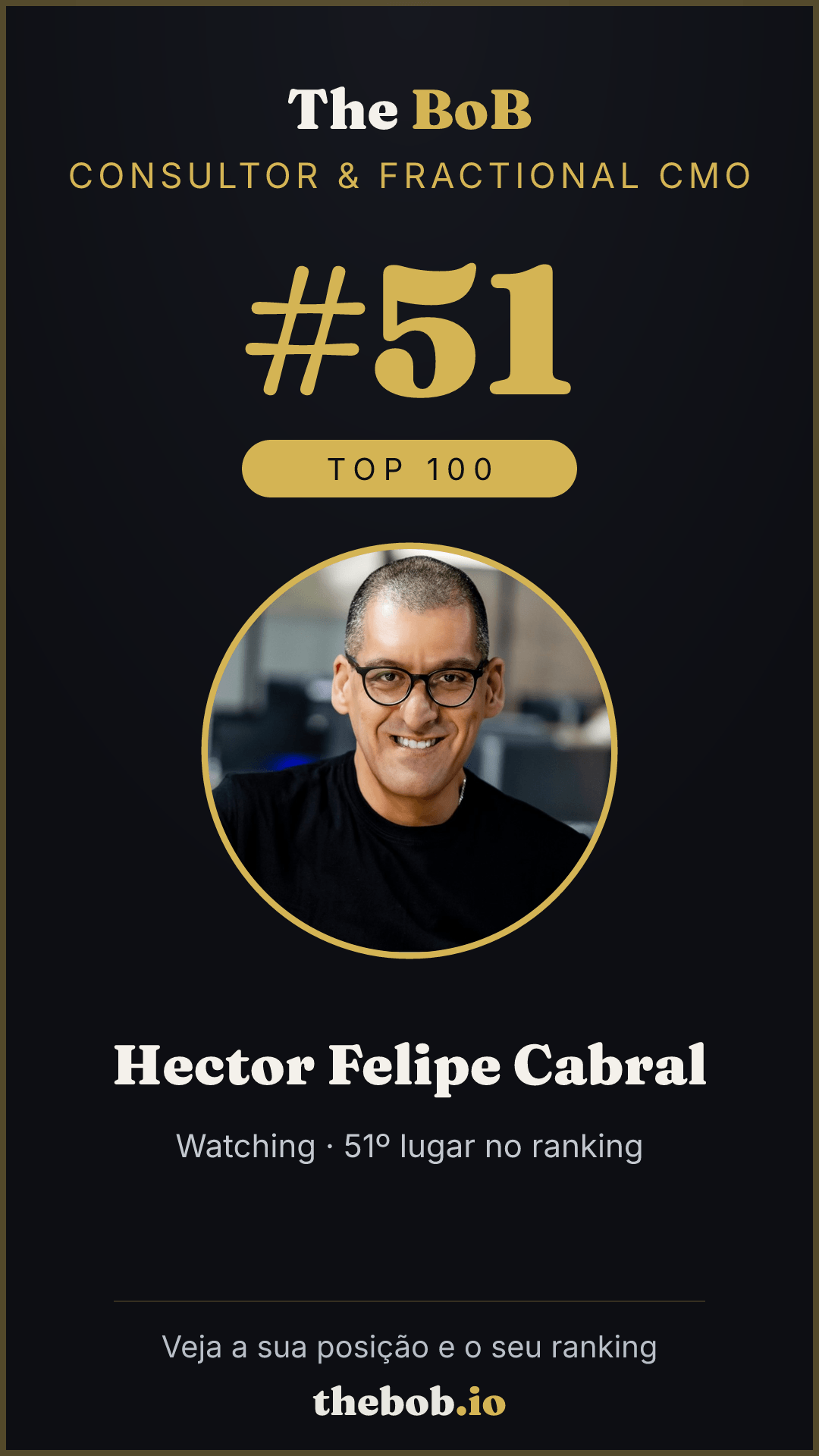 Selo The BoB · Hector Felipe Cabral