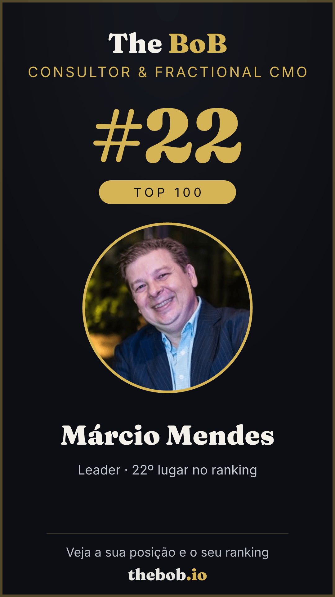 Selo The BoB · Márcio Mendes