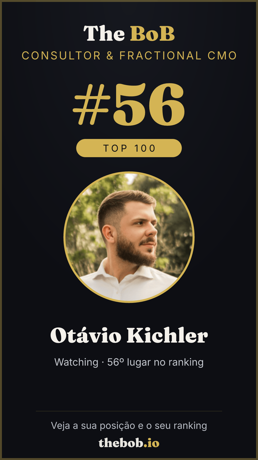 Selo The BoB · Otávio Kichler