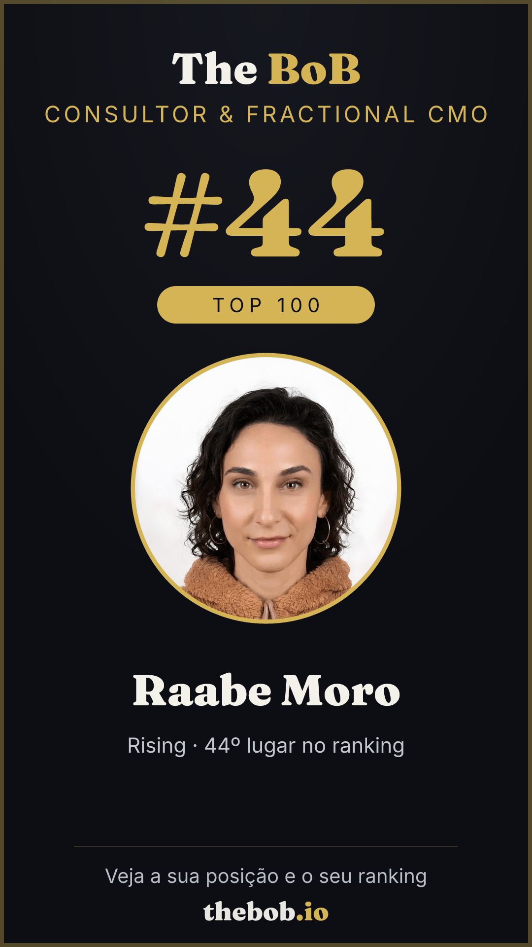 Selo The BoB · Raabe Moro