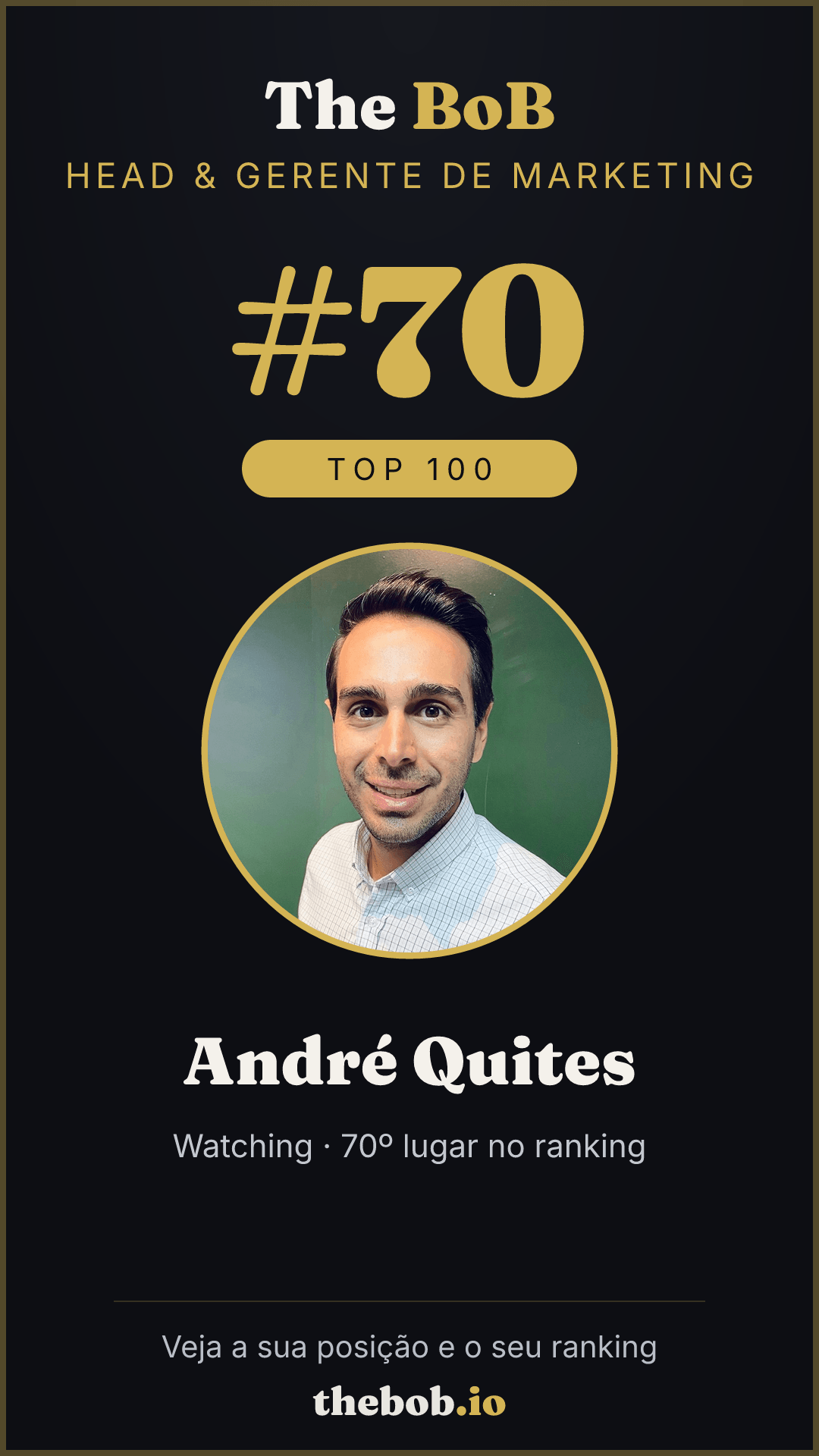 Selo The BoB · André Quites