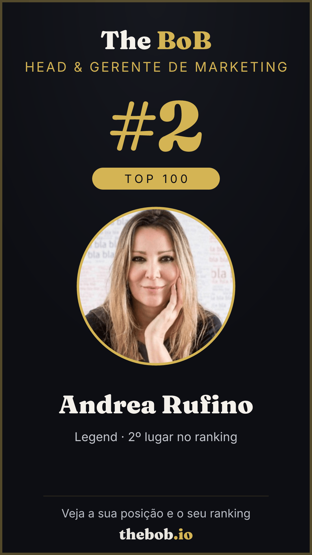 Selo The BoB · Andrea Rufino
