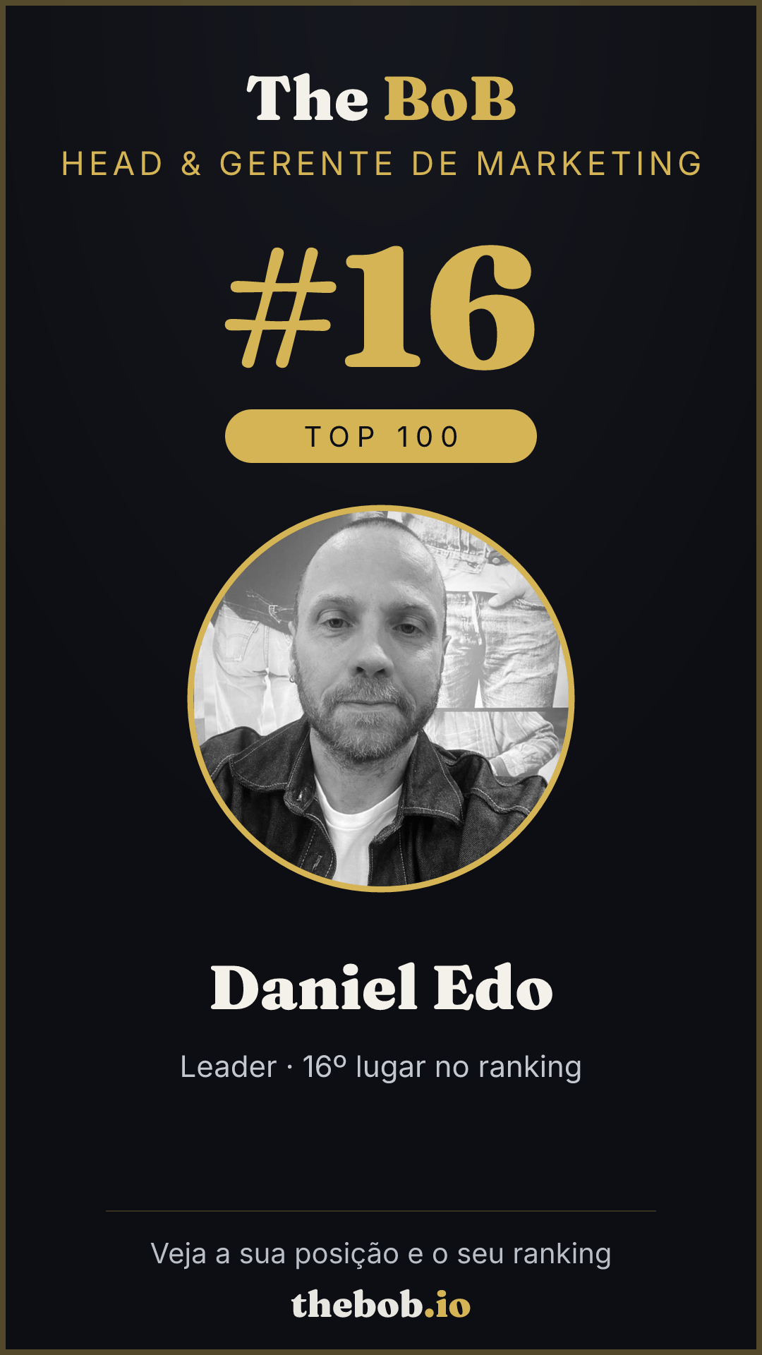 Selo The BoB · Daniel Edo