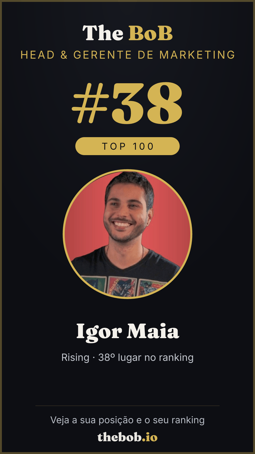 Selo The BoB · Igor Maia