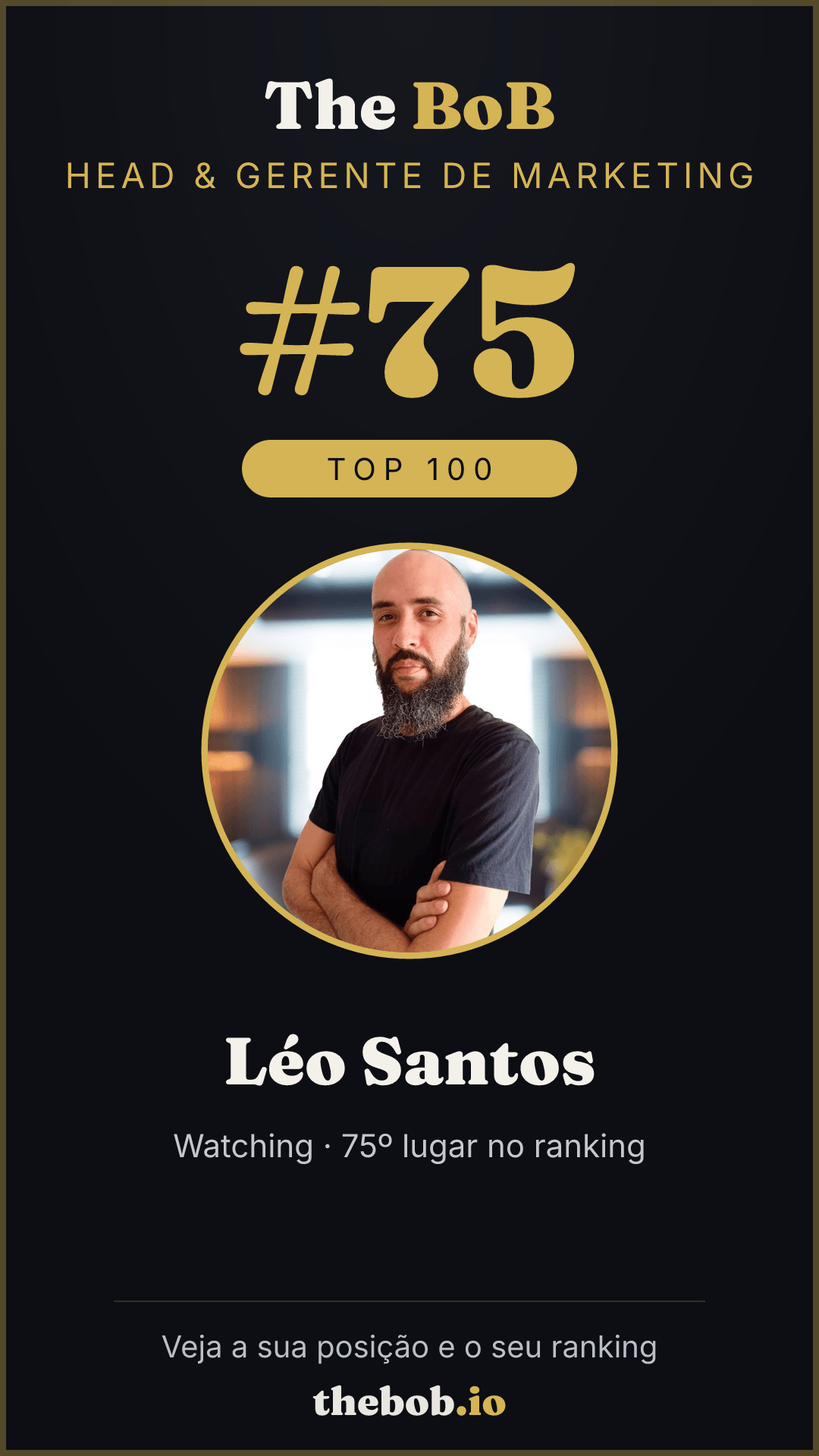 Selo The BoB · Léo Santos