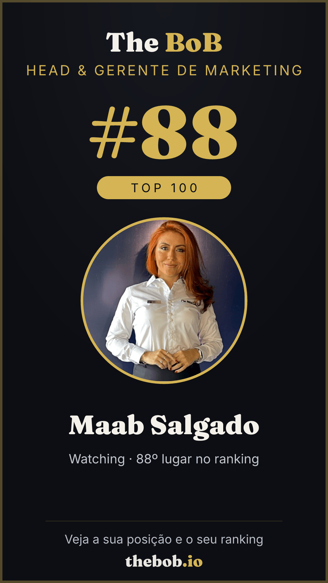 Selo The BoB · Maab Salgado