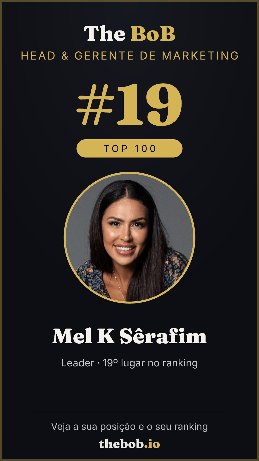 Selo The BoB · Mel K Sêrafim