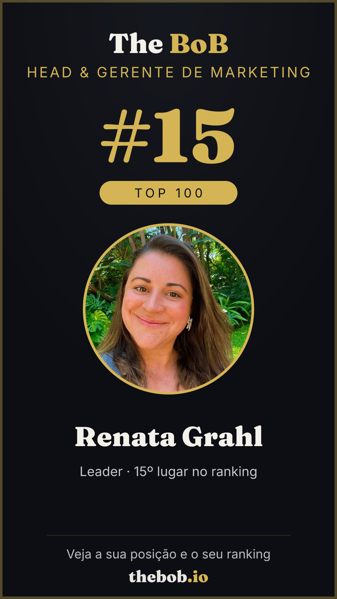 Selo The BoB · Renata Grahl