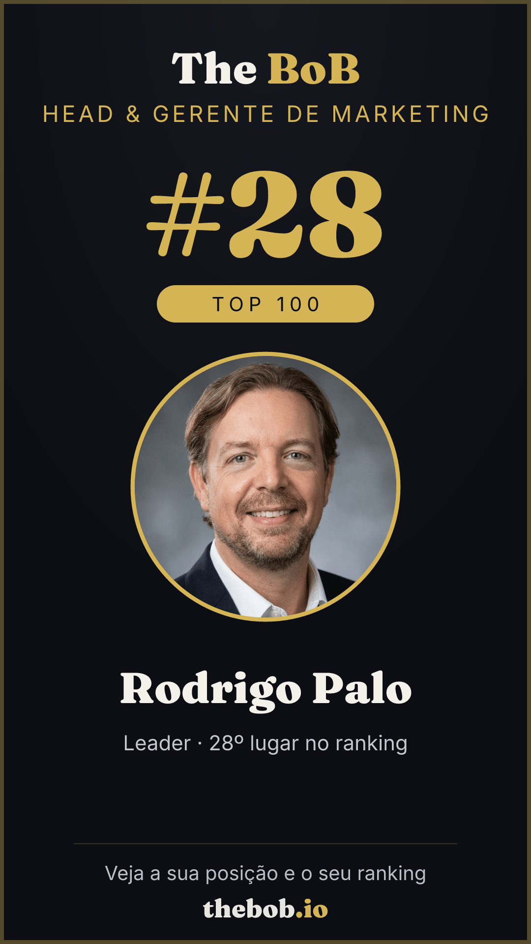 Selo The BoB · Rodrigo Palo