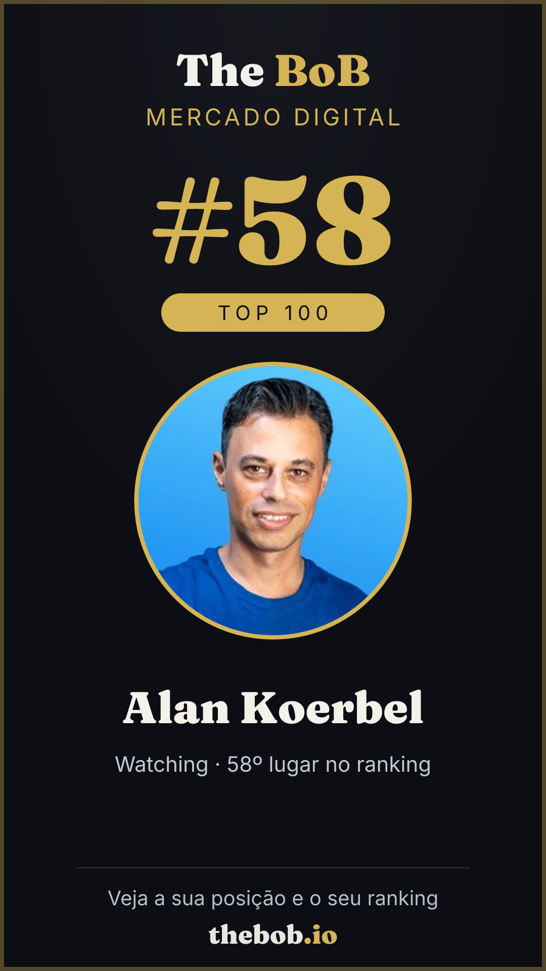 Selo The BoB · Alan Koerbel