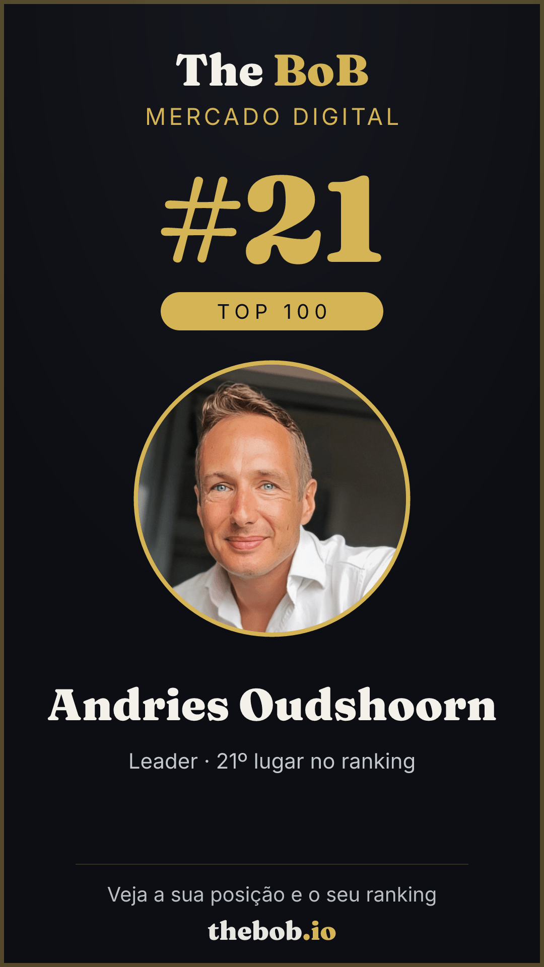 Selo The BoB · Andries Oudshoorn