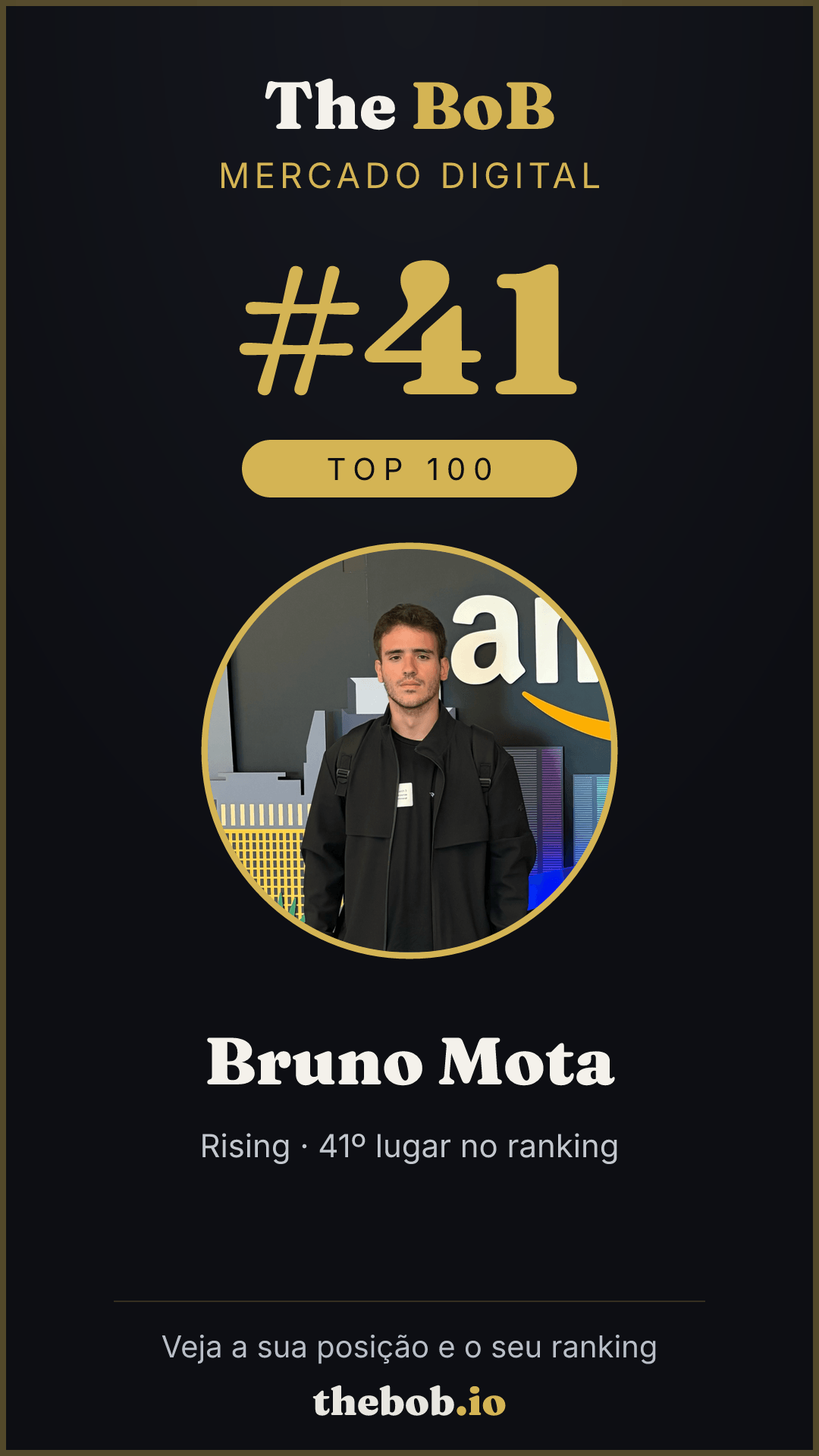 Selo The BoB · Bruno Mota