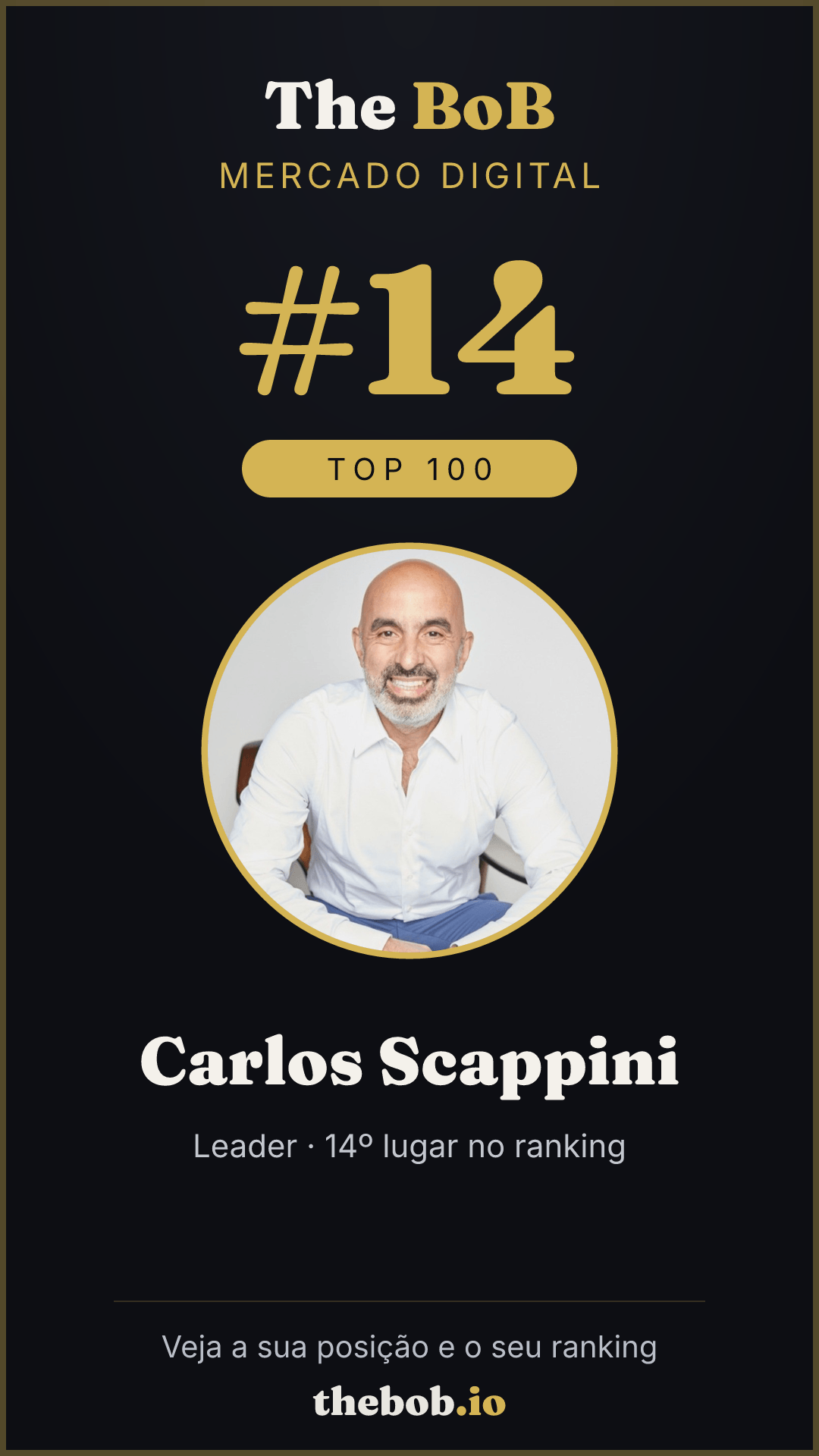 Selo The BoB · Carlos Scappini