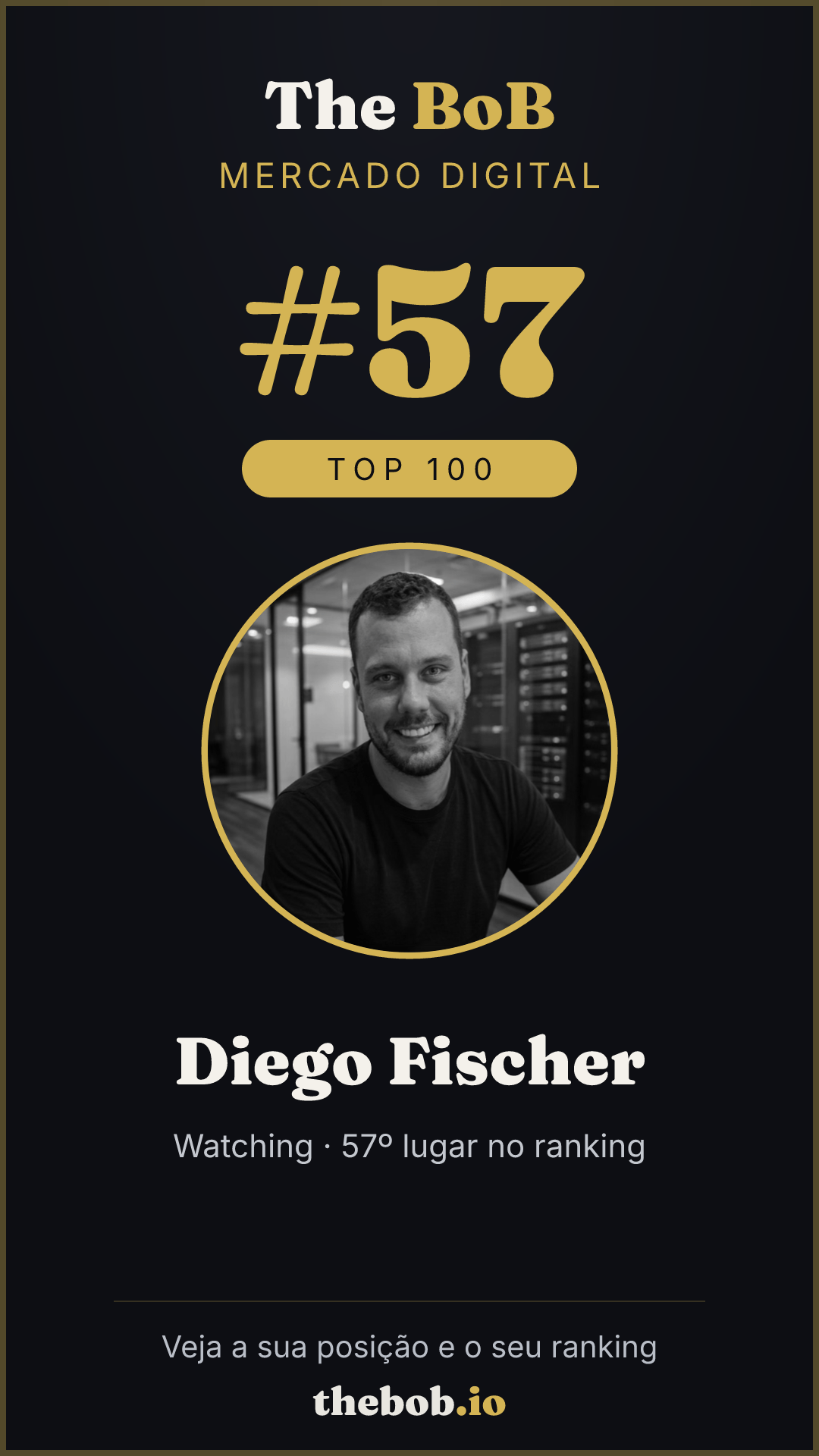 Selo The BoB · Diego Fischer