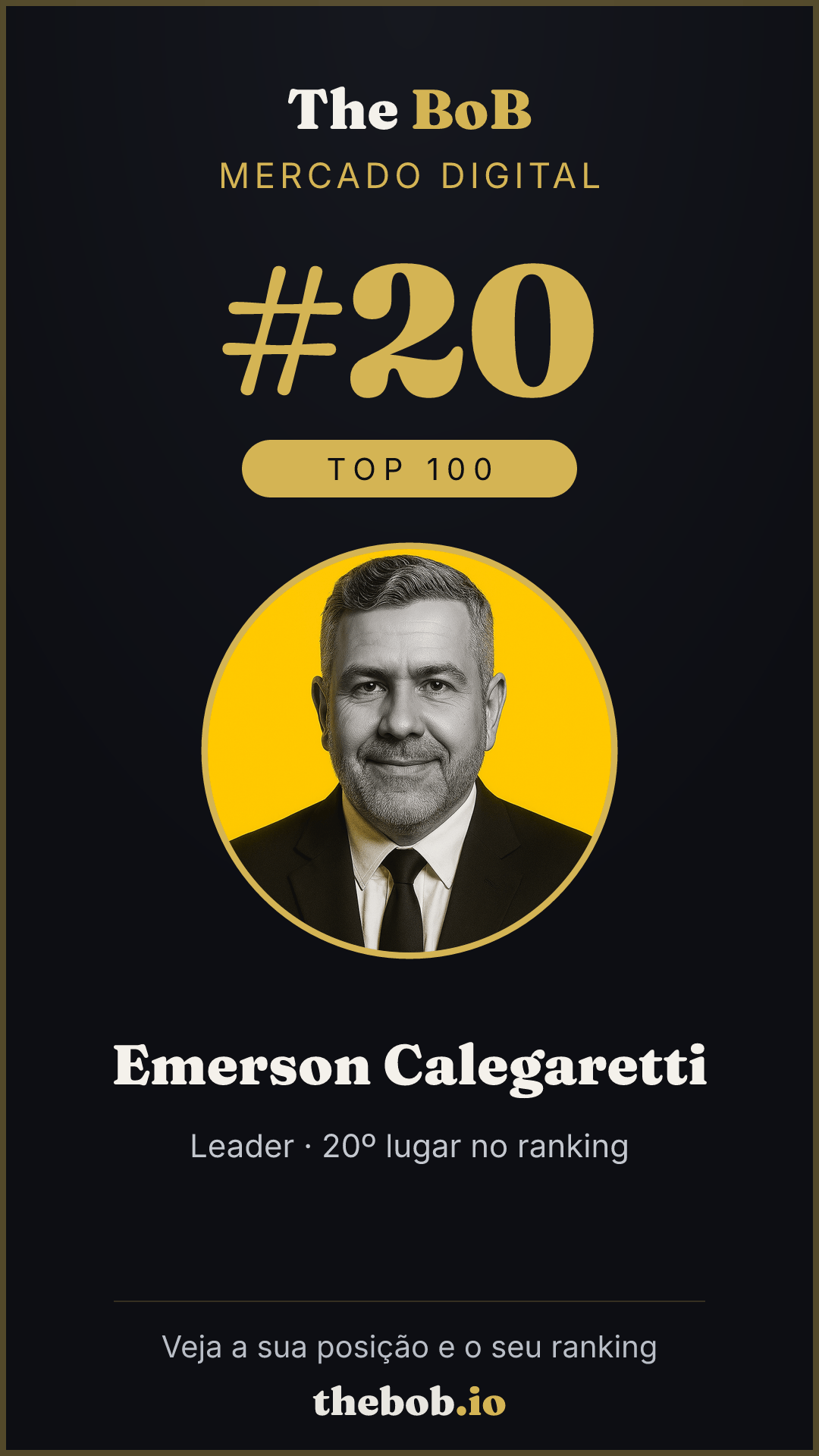Selo The BoB · Emerson Calegaretti