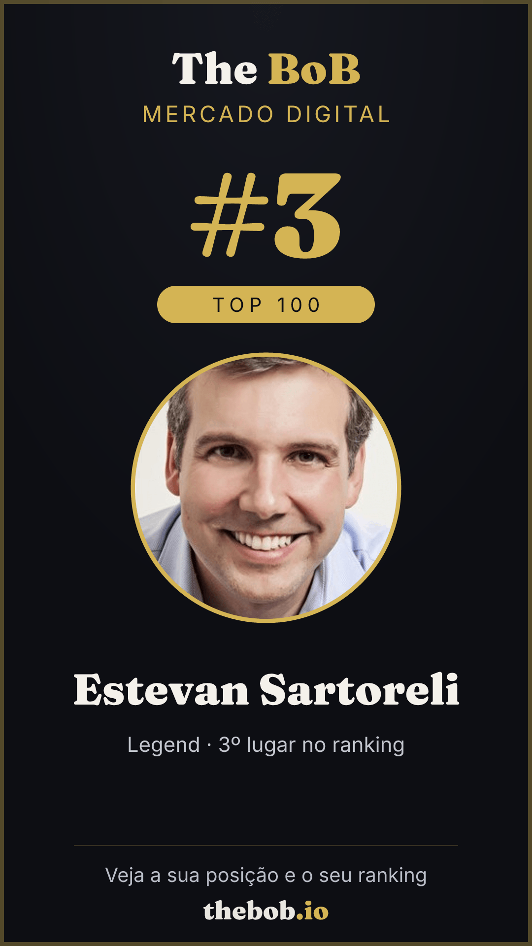 Selo The BoB · Estevan Sartoreli