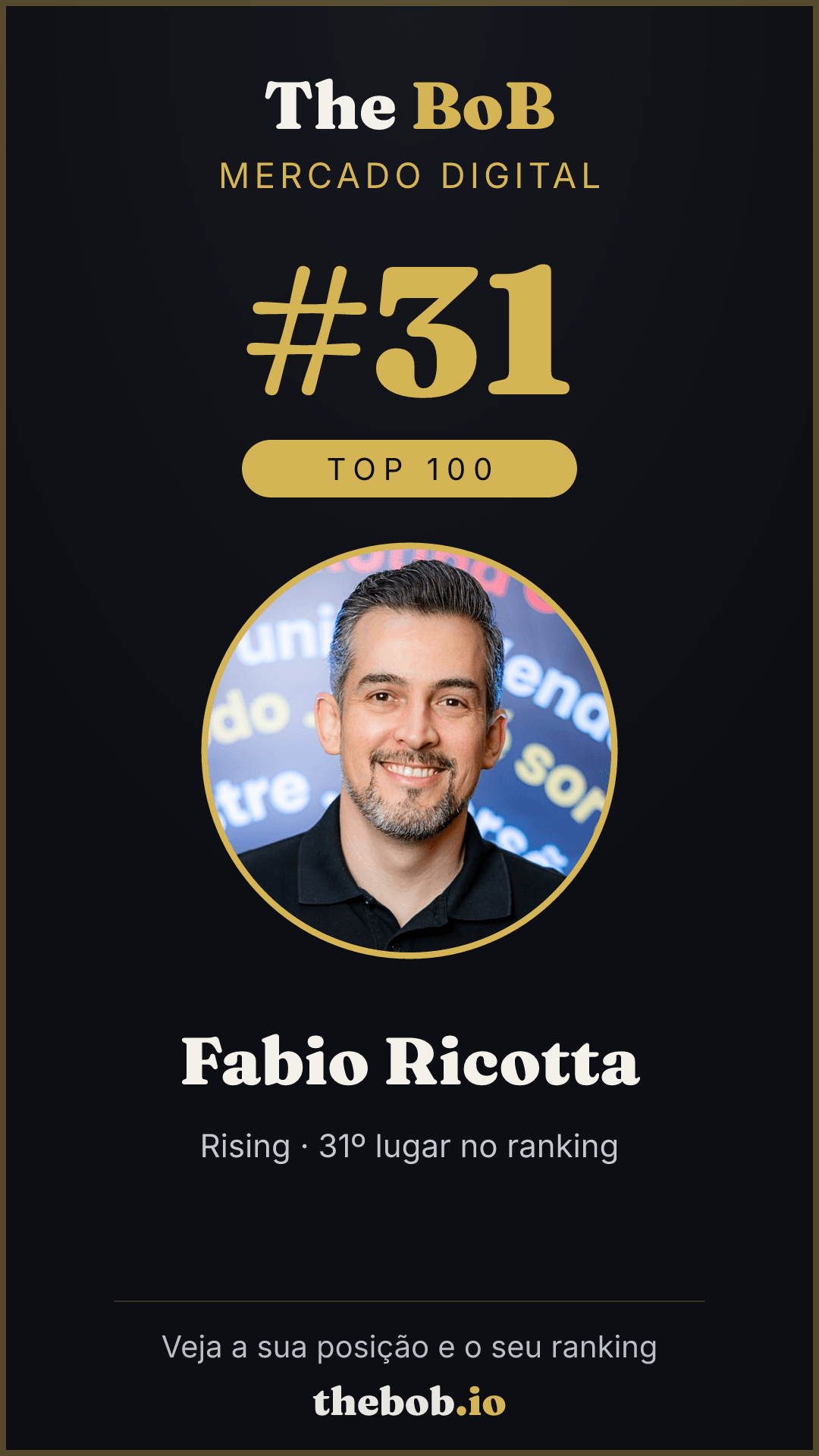 Selo The BoB · Fabio Ricotta