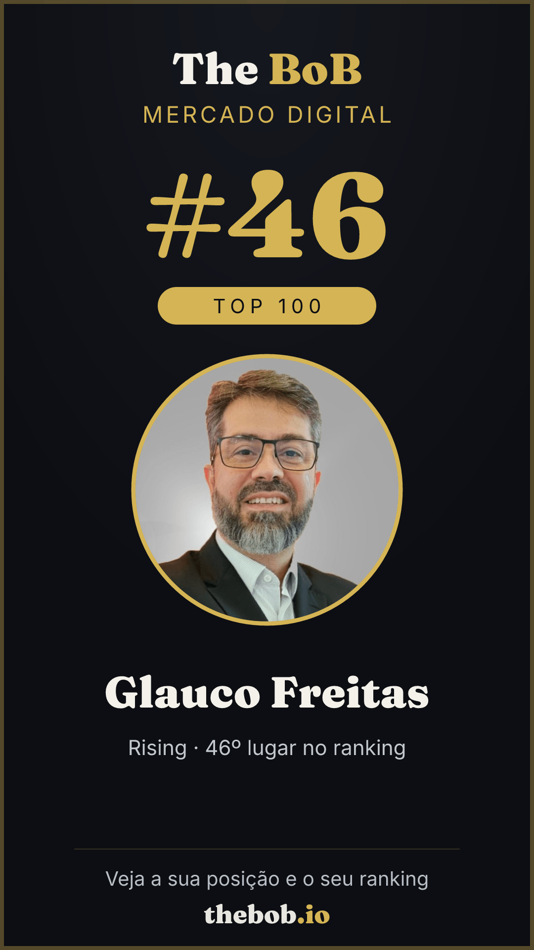 Selo The BoB · Glauco Freitas