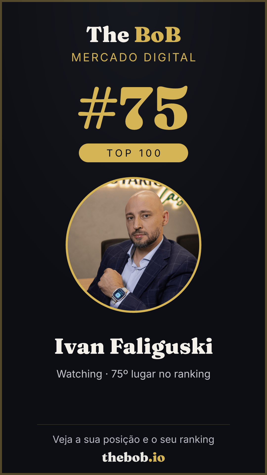 Selo The BoB · Ivan Faliguski