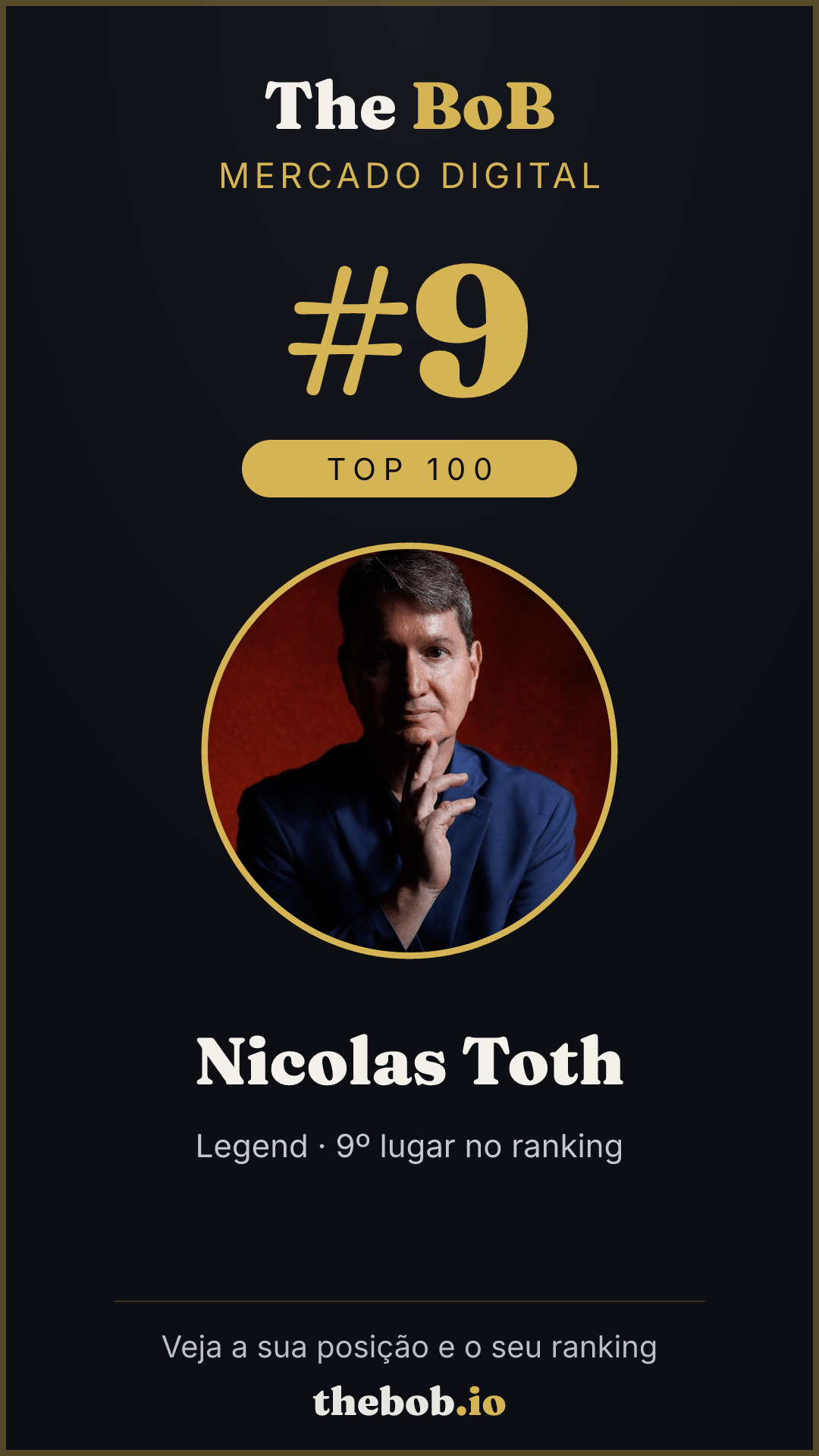 Selo The BoB · Nicolas Toth