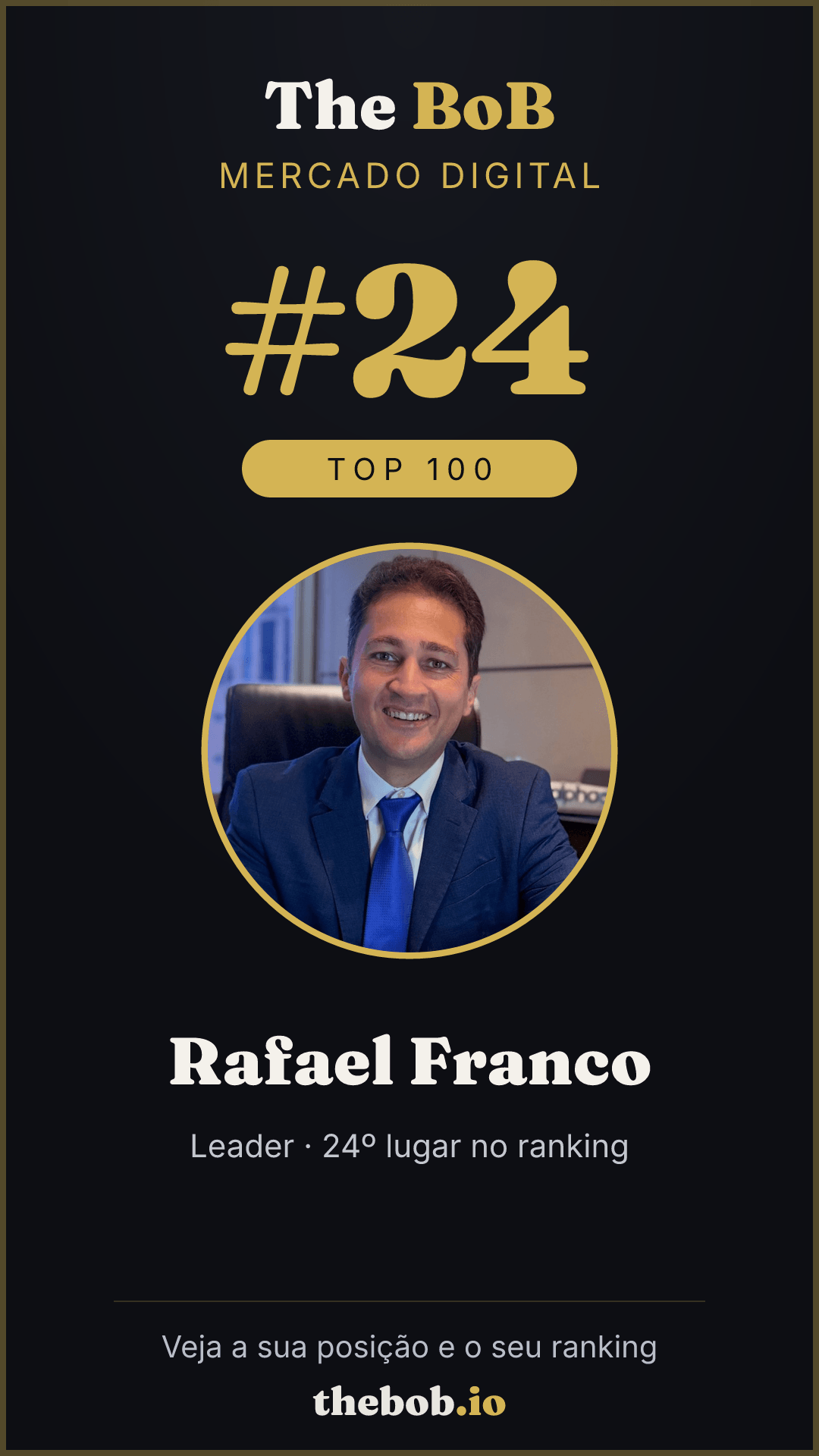 Selo The BoB · Rafael Franco
