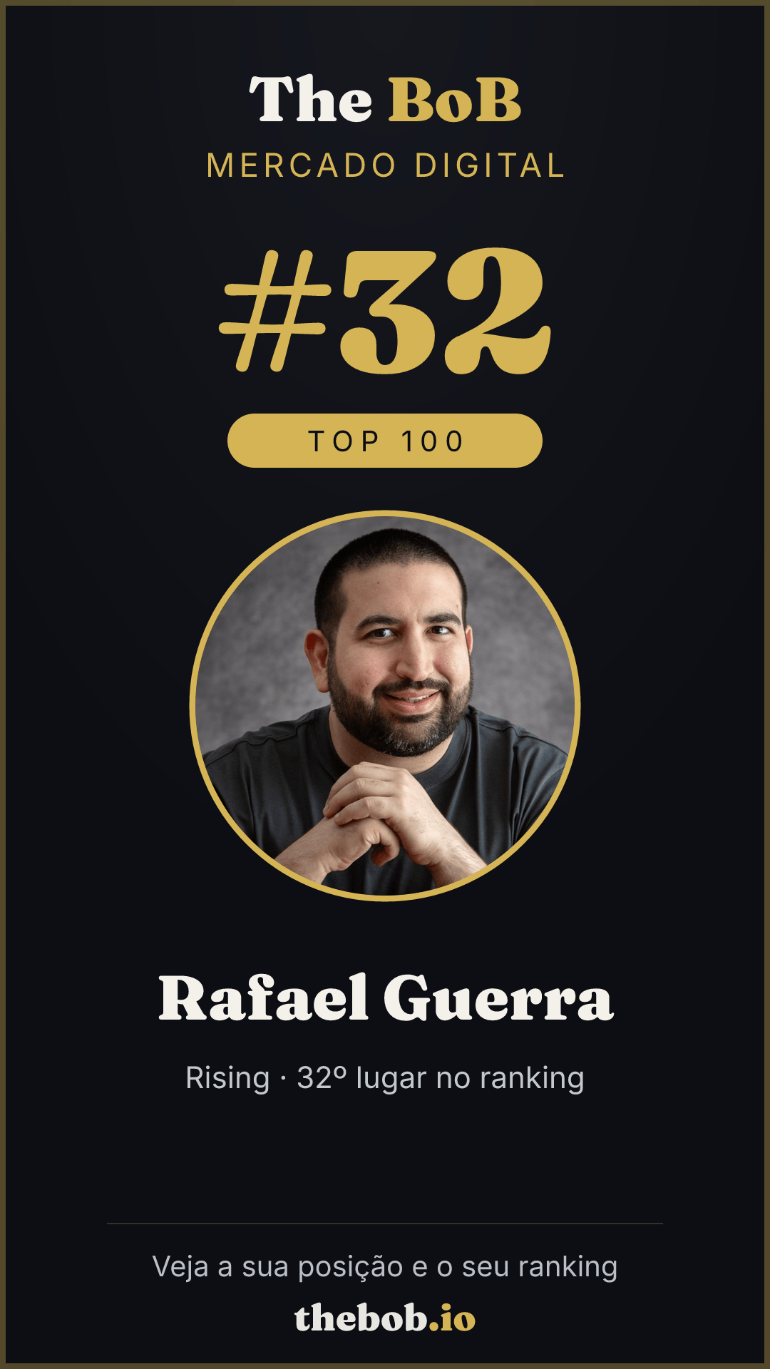 Selo The BoB · Rafael Guerra