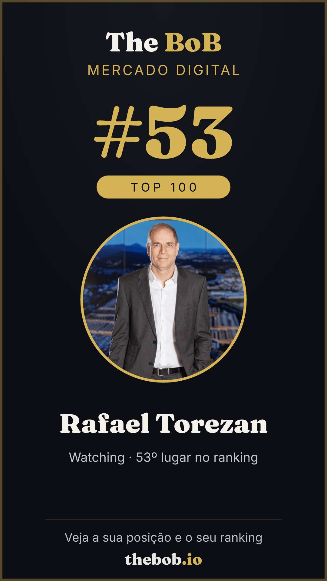 Selo The BoB · Rafael Torezan