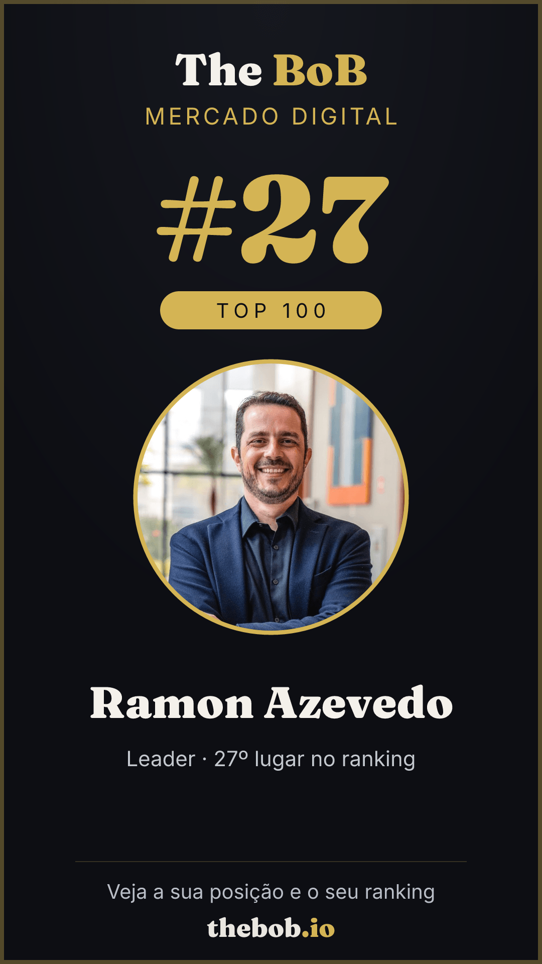 Selo The BoB · Ramon Azevedo