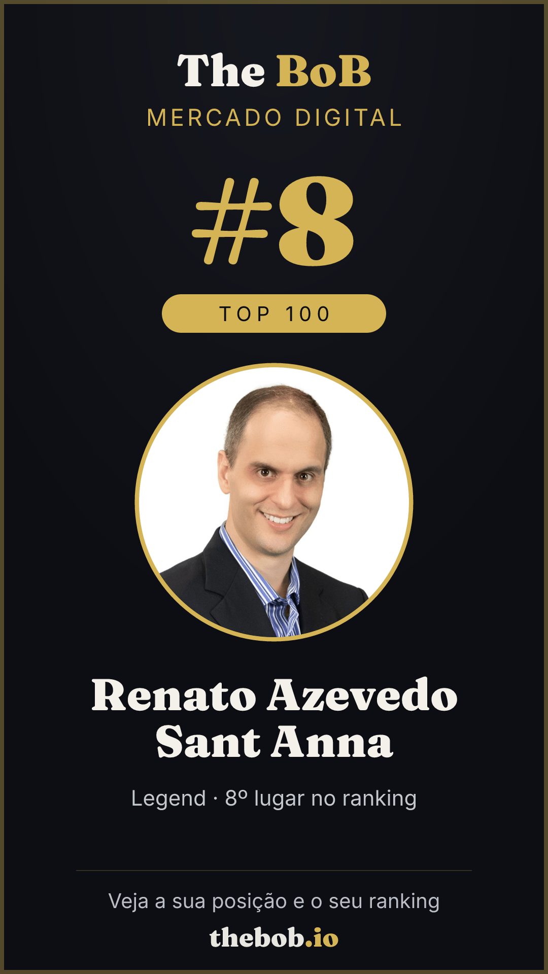 Selo The BoB · Renato Azevedo Sant Anna