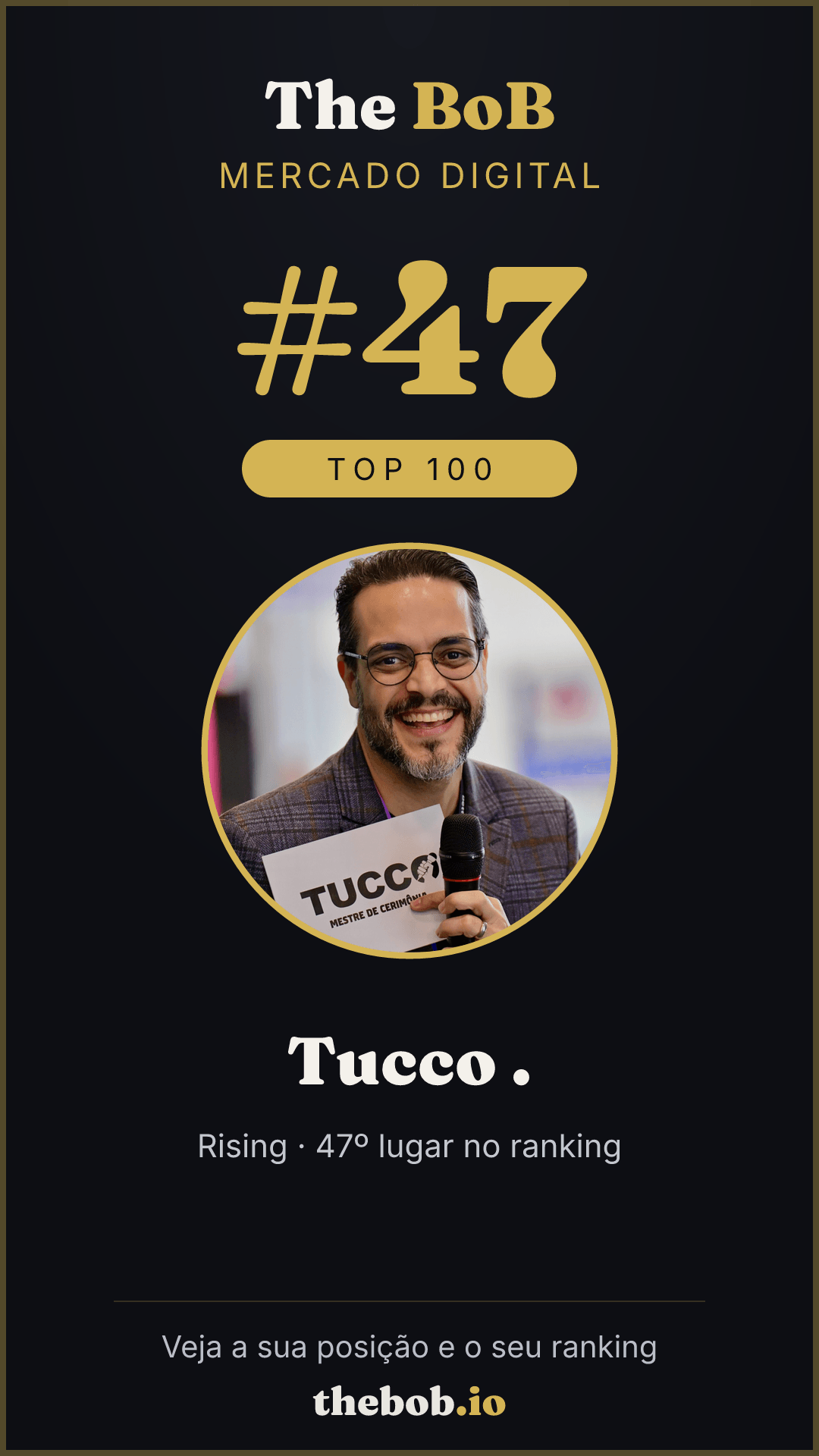 Selo The BoB · Tucco .