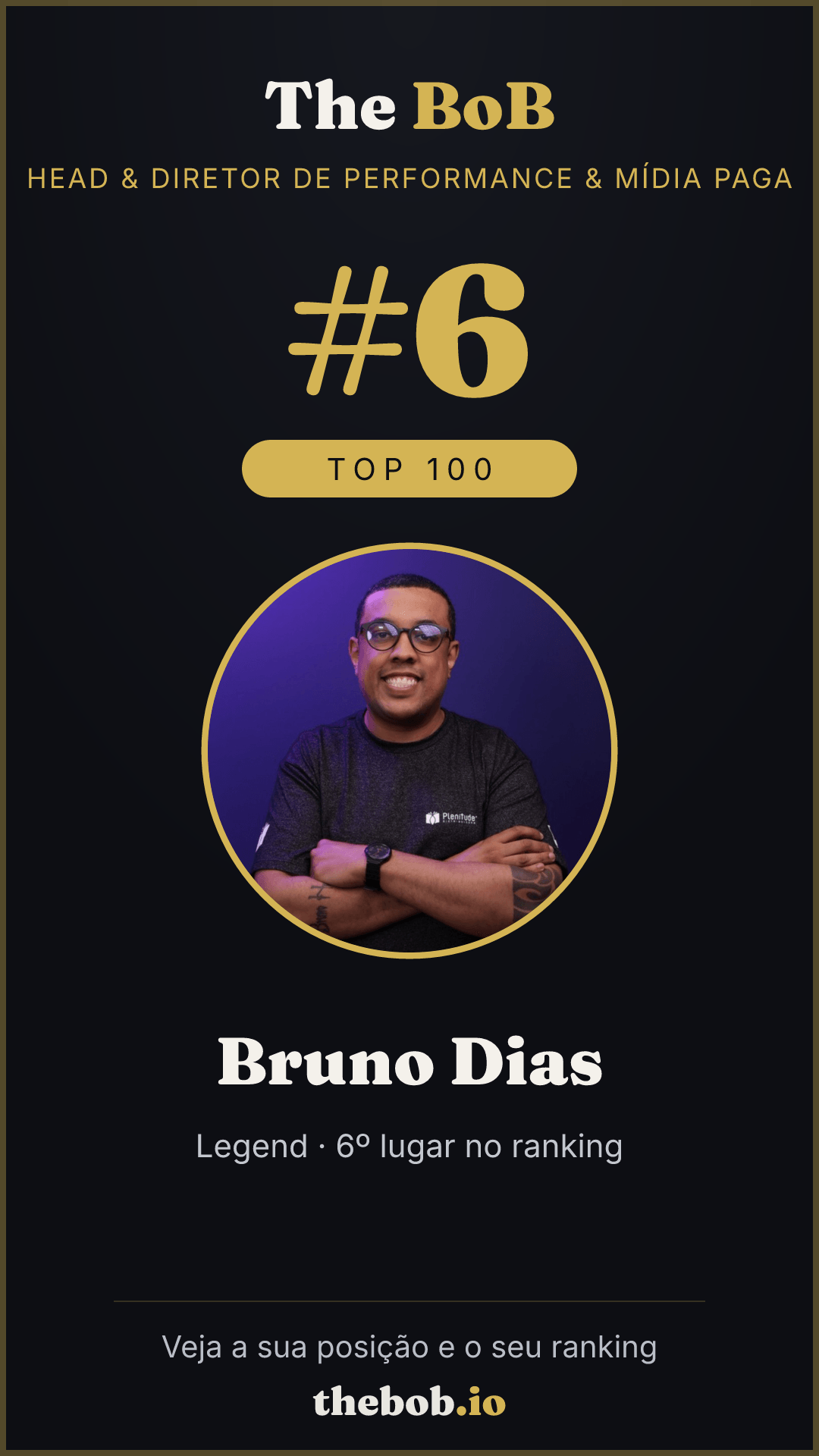 Selo The BoB · Bruno Dias