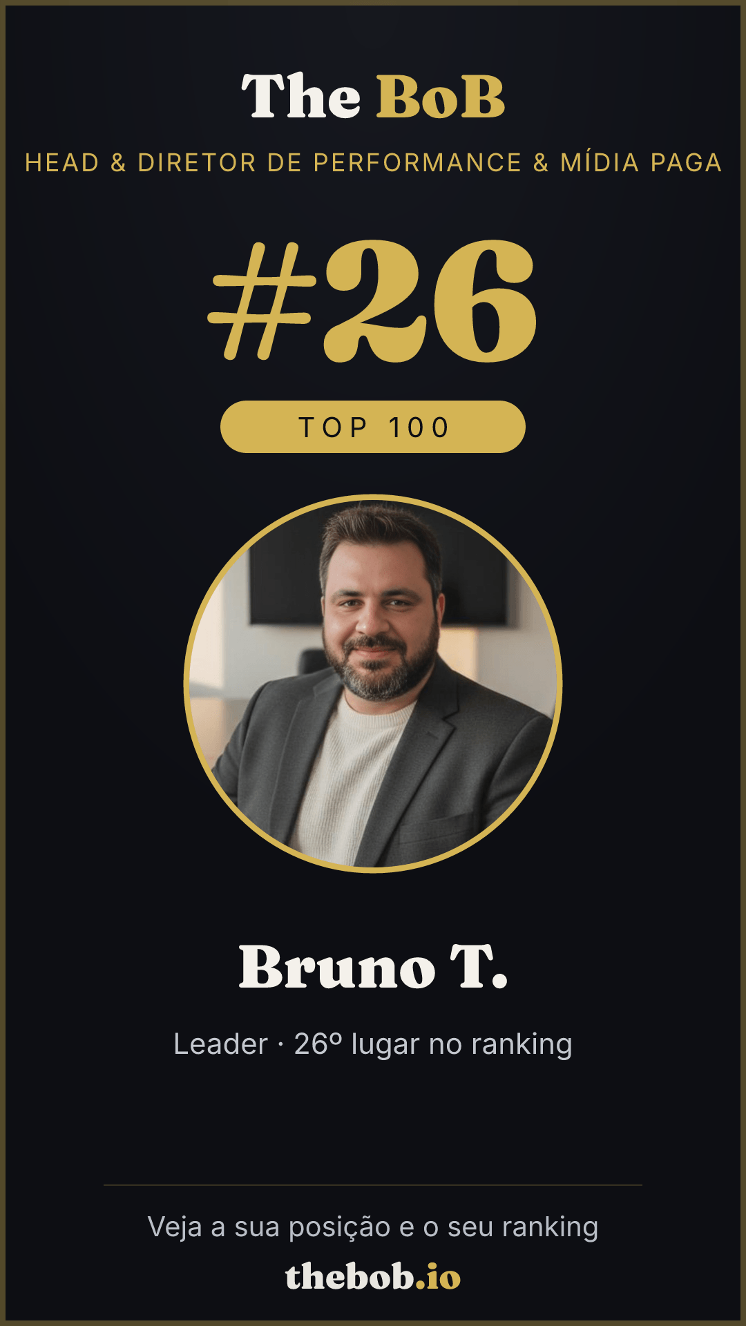 Selo The BoB · Bruno T.