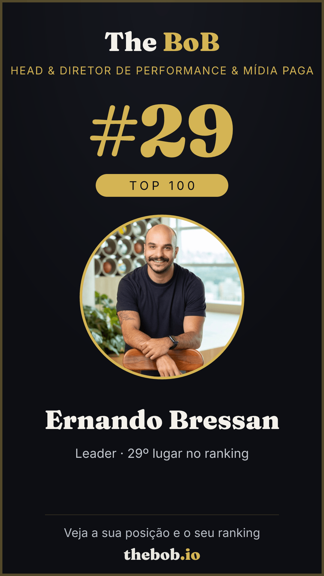 Selo The BoB · Ernando Bressan