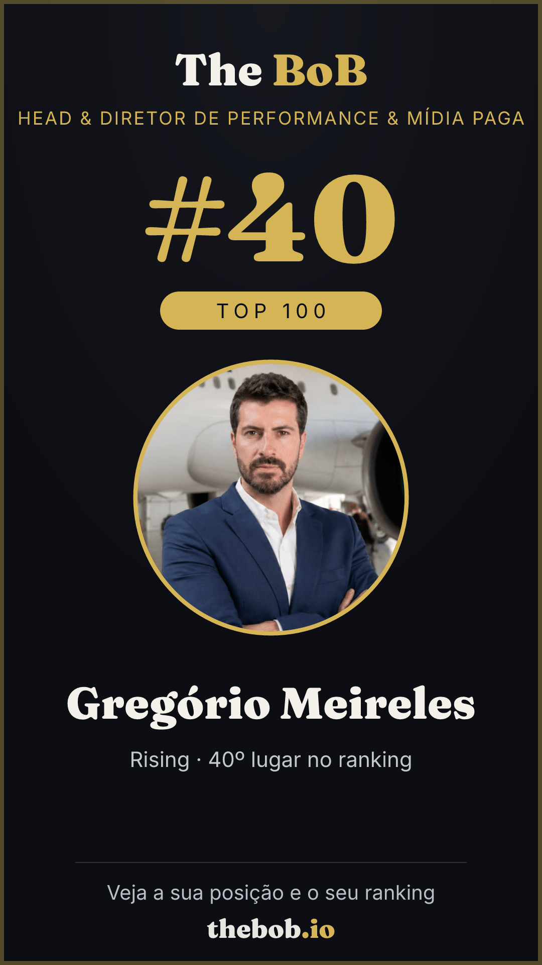 Selo The BoB · Gregório Meireles