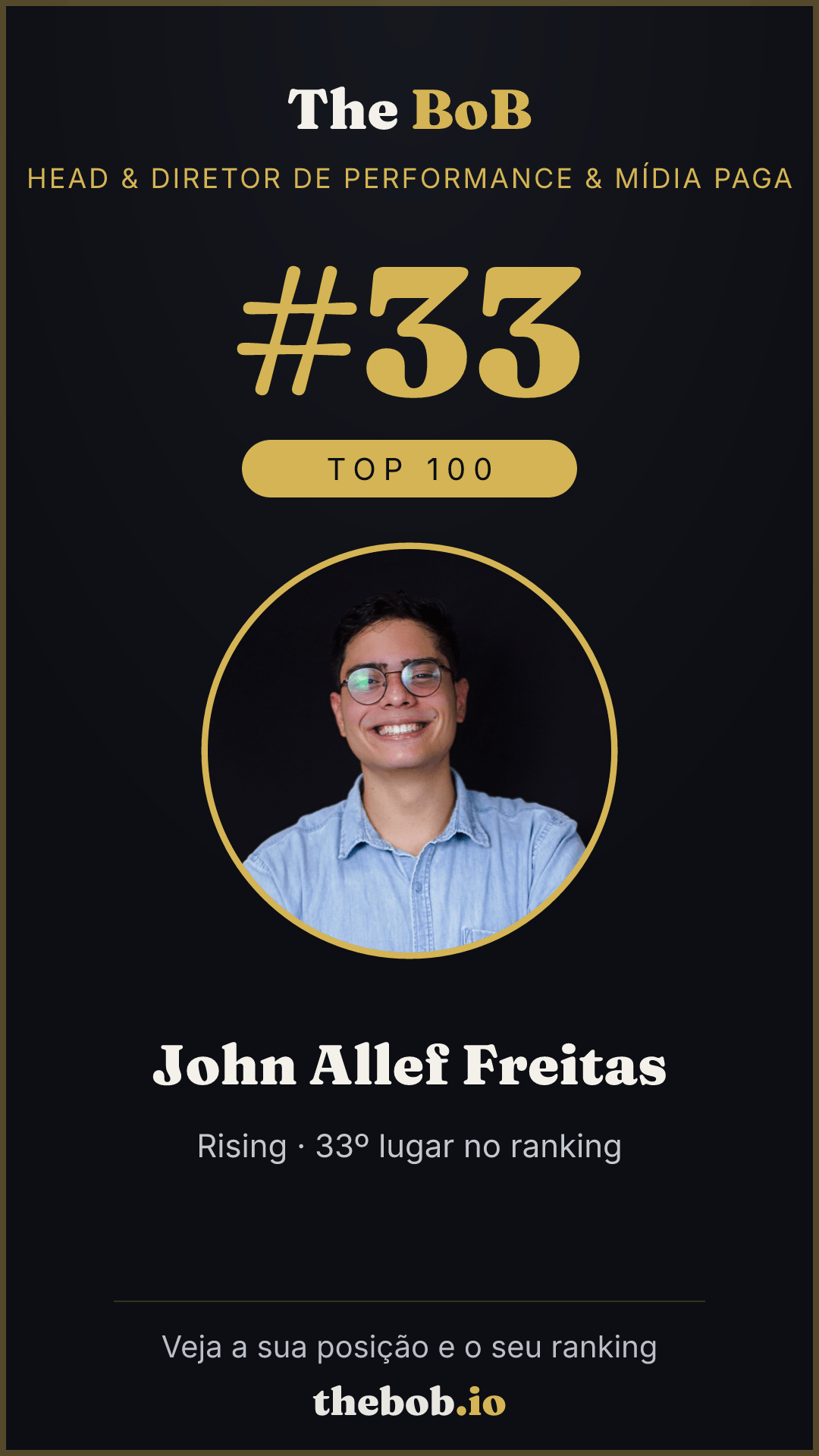 Selo The BoB · John Allef Freitas