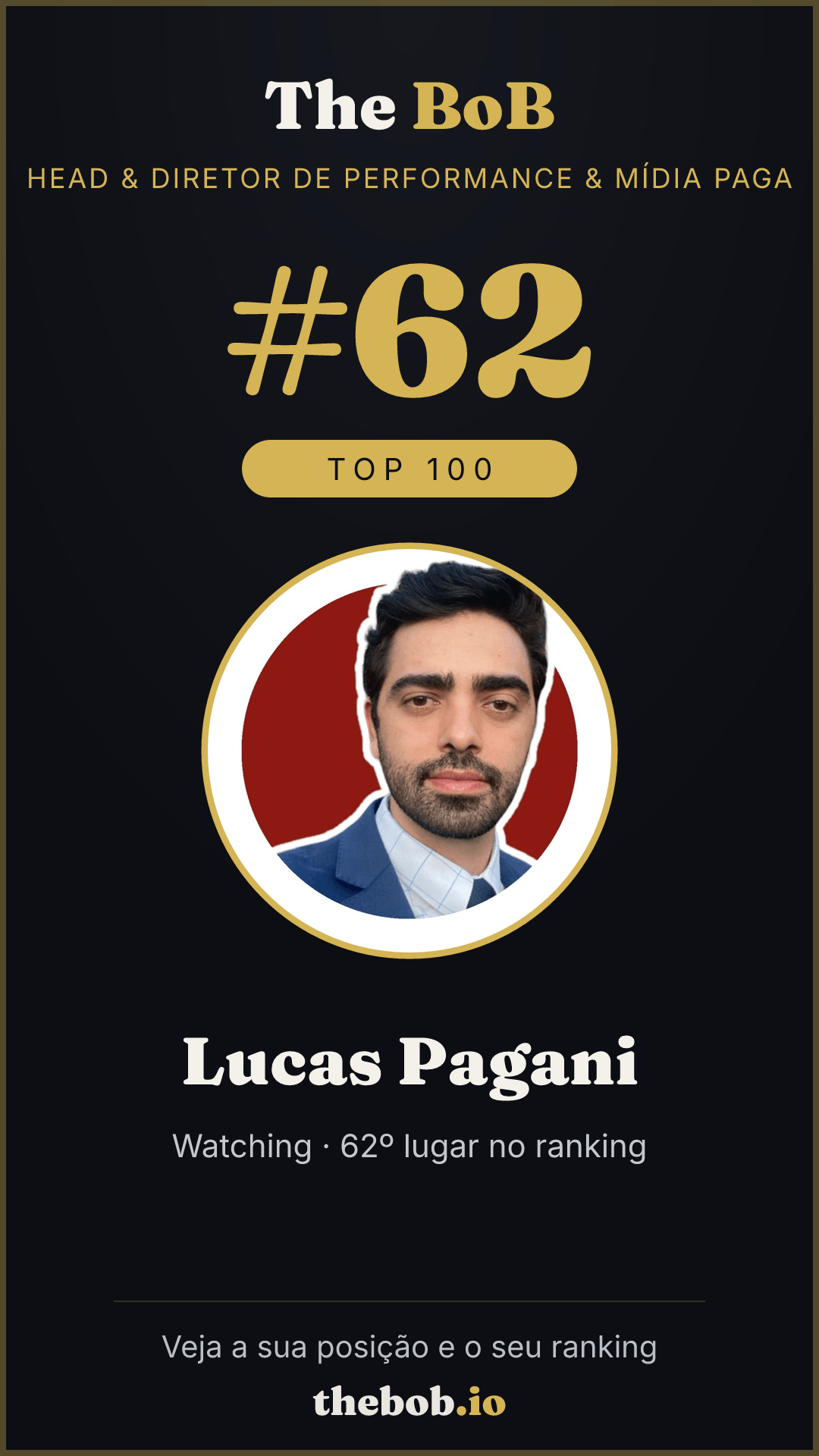 Selo The BoB · Lucas Pagani