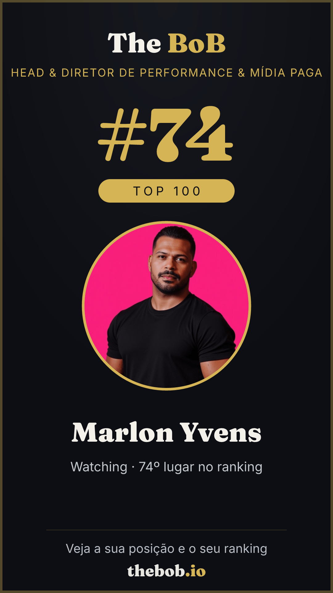 Selo The BoB · Marlon Yvens