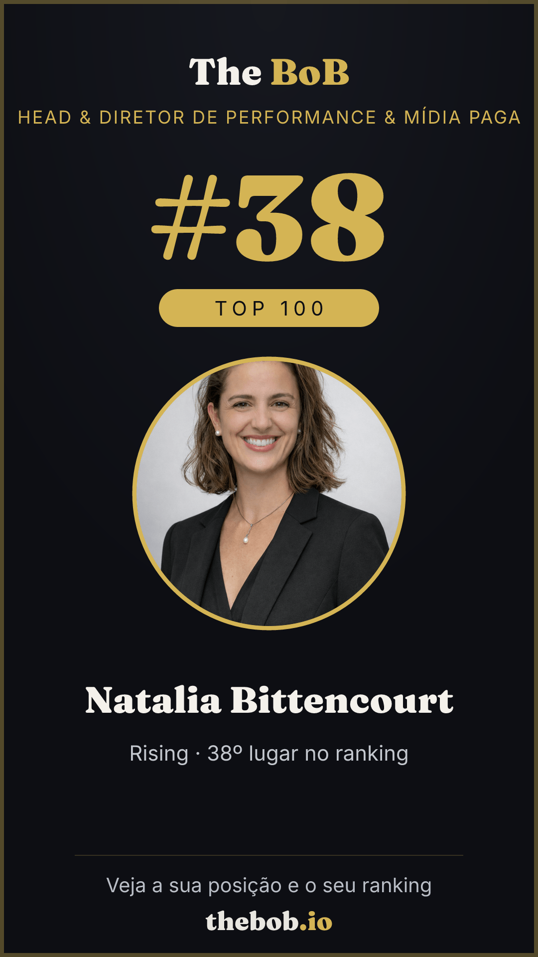 Selo The BoB · Natalia Bittencourt