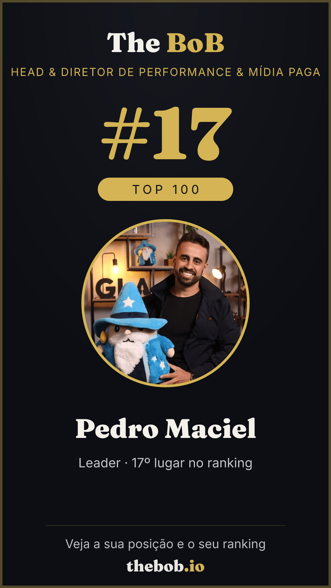 Selo The BoB · Pedro Maciel