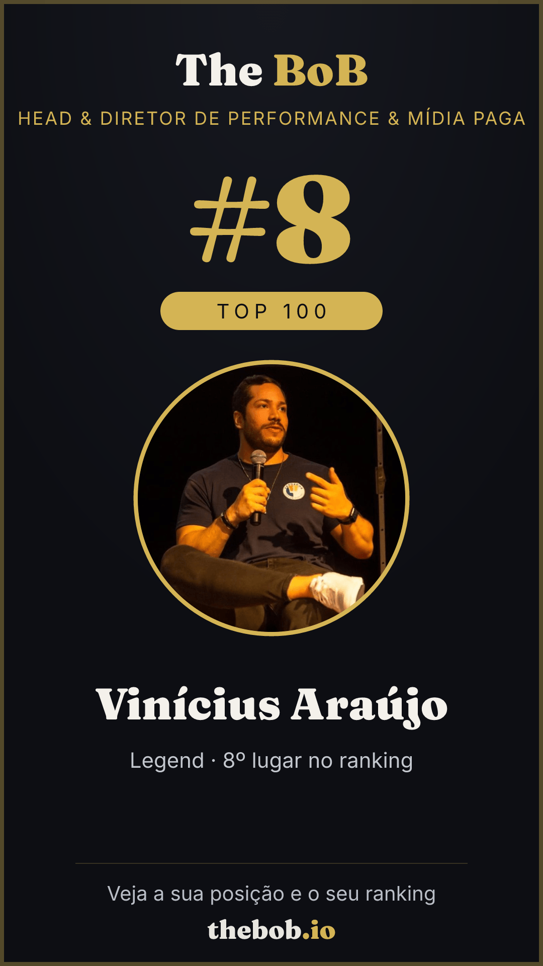 Selo The BoB · Vinícius Araújo