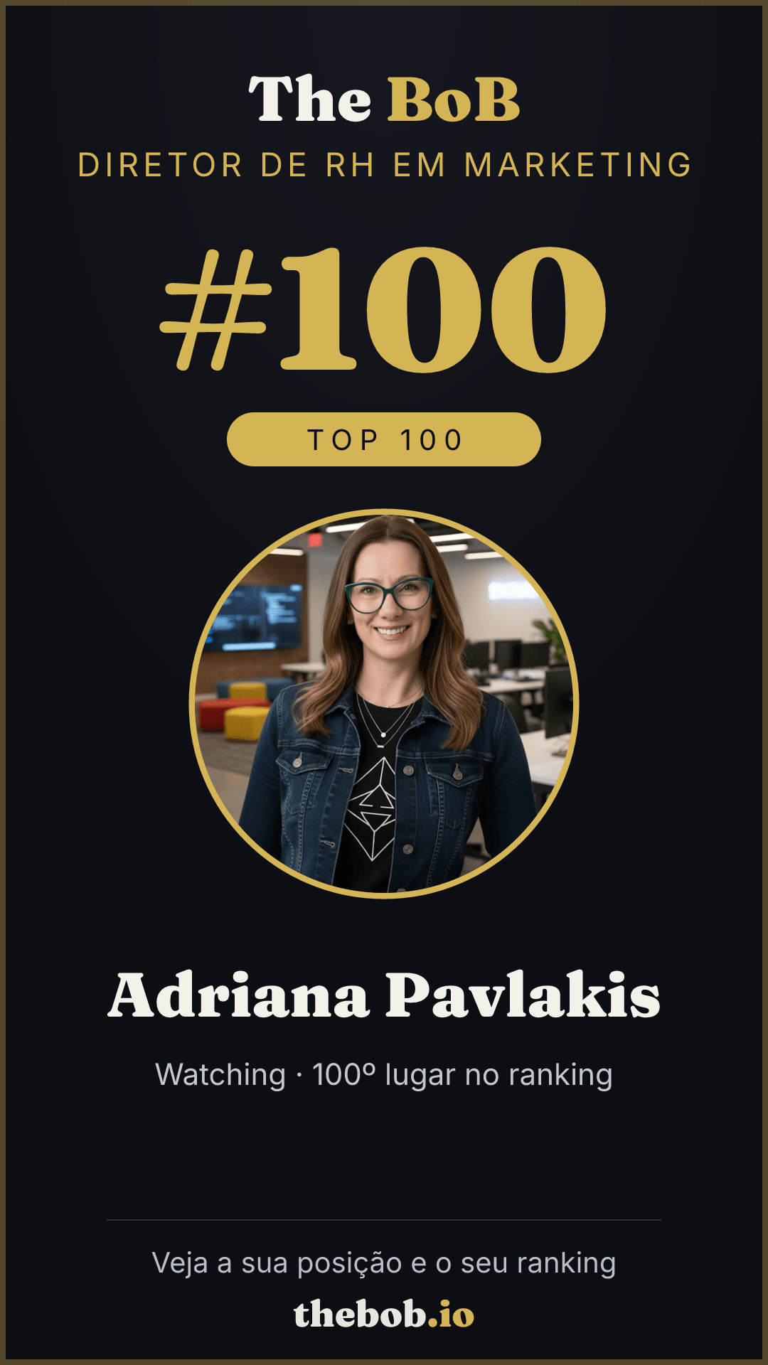 Selo The BoB · Adriana Pavlakis