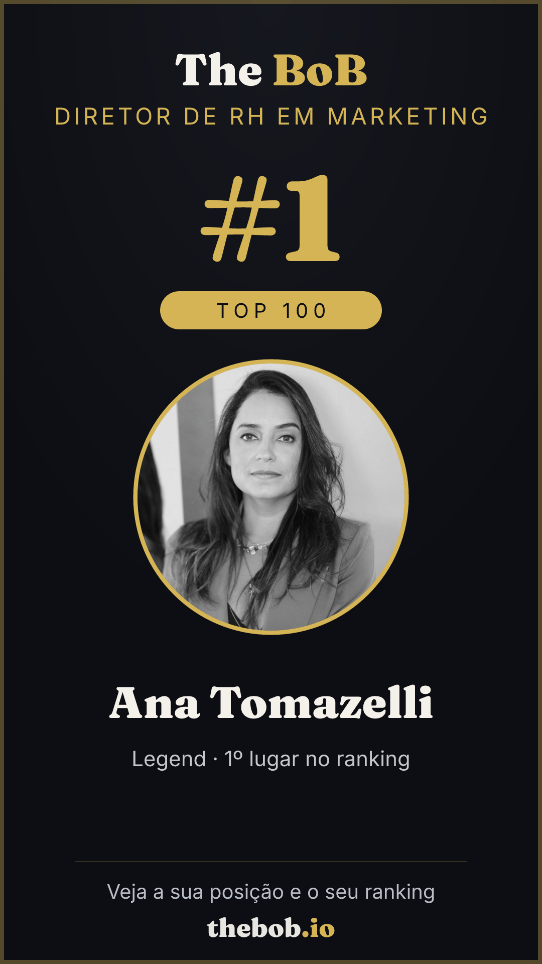 Selo The BoB · Ana Tomazelli