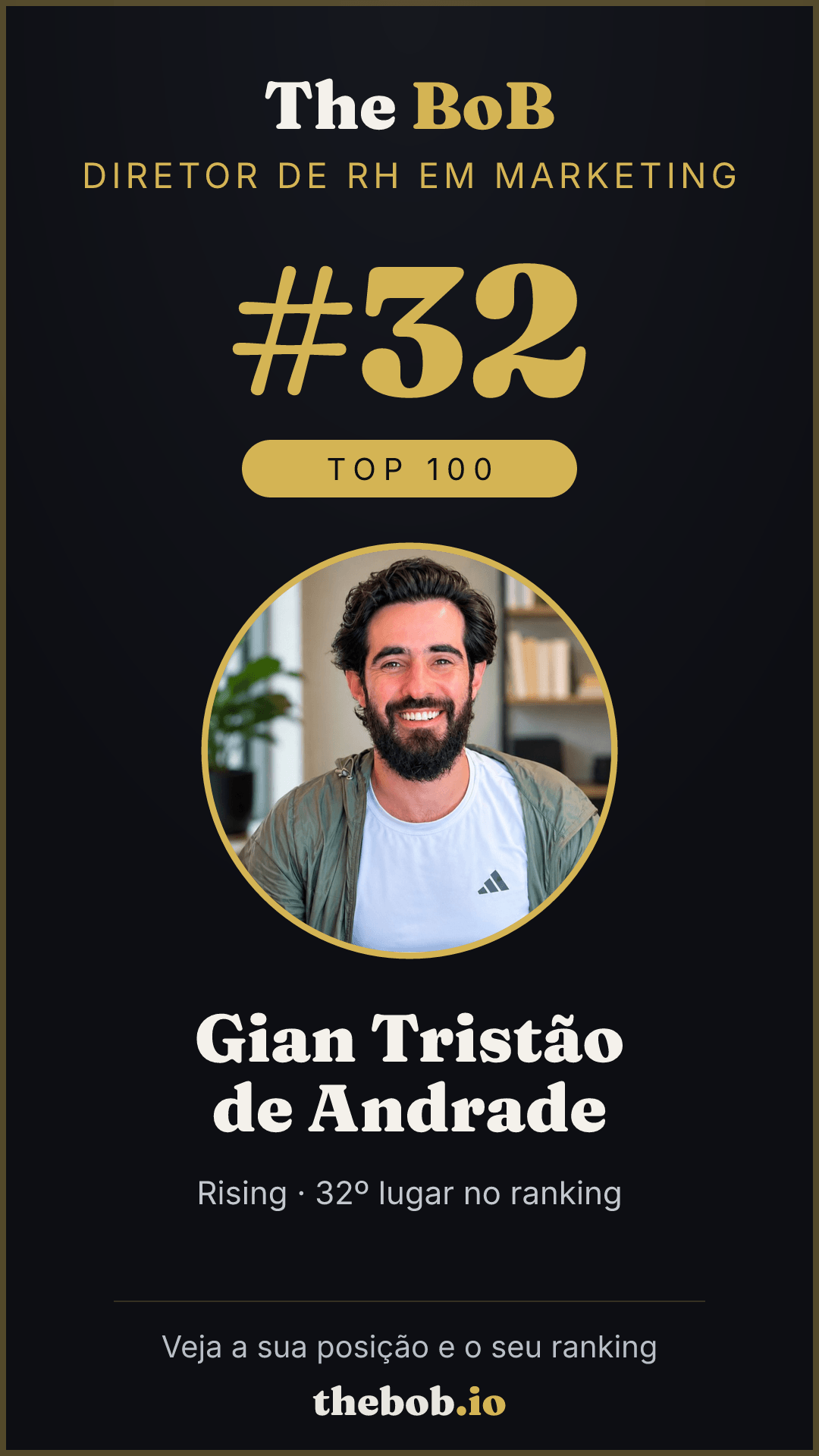 Selo The BoB · Gian Tristão de Andrade