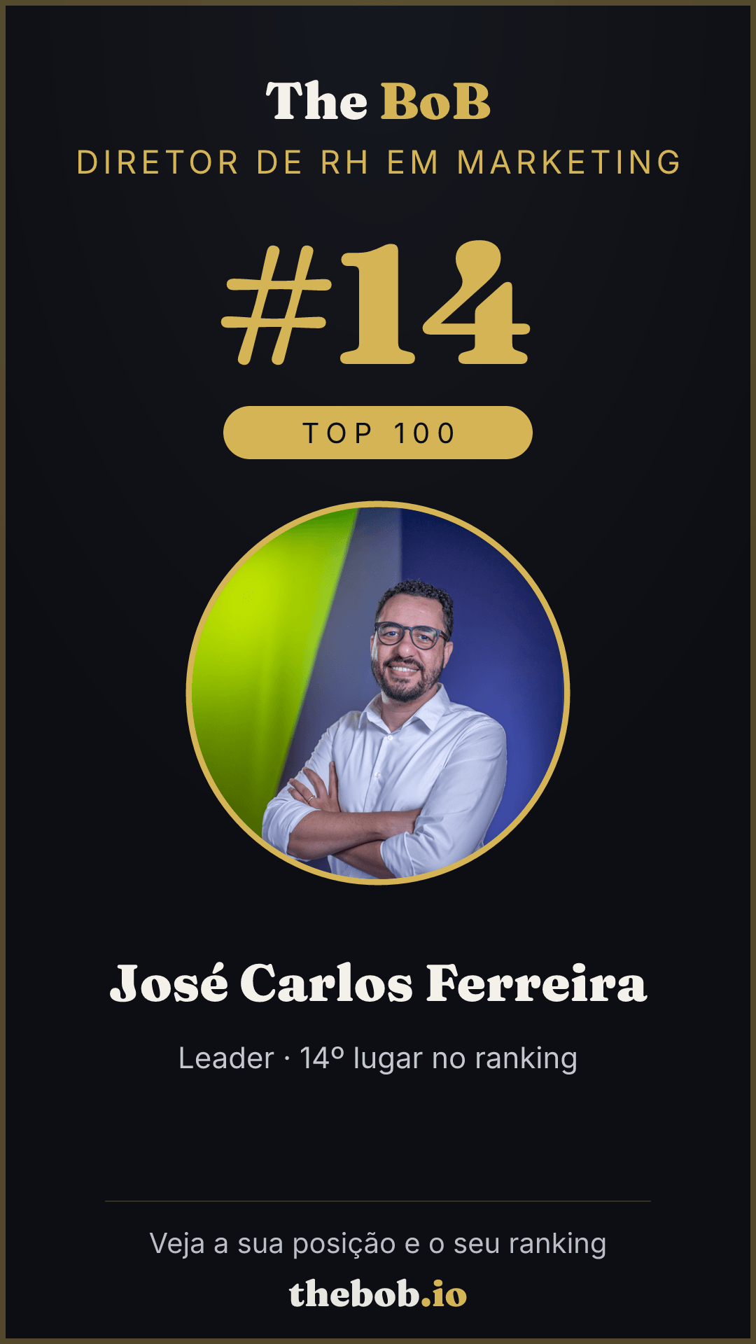 Selo The BoB · José Carlos Ferreira