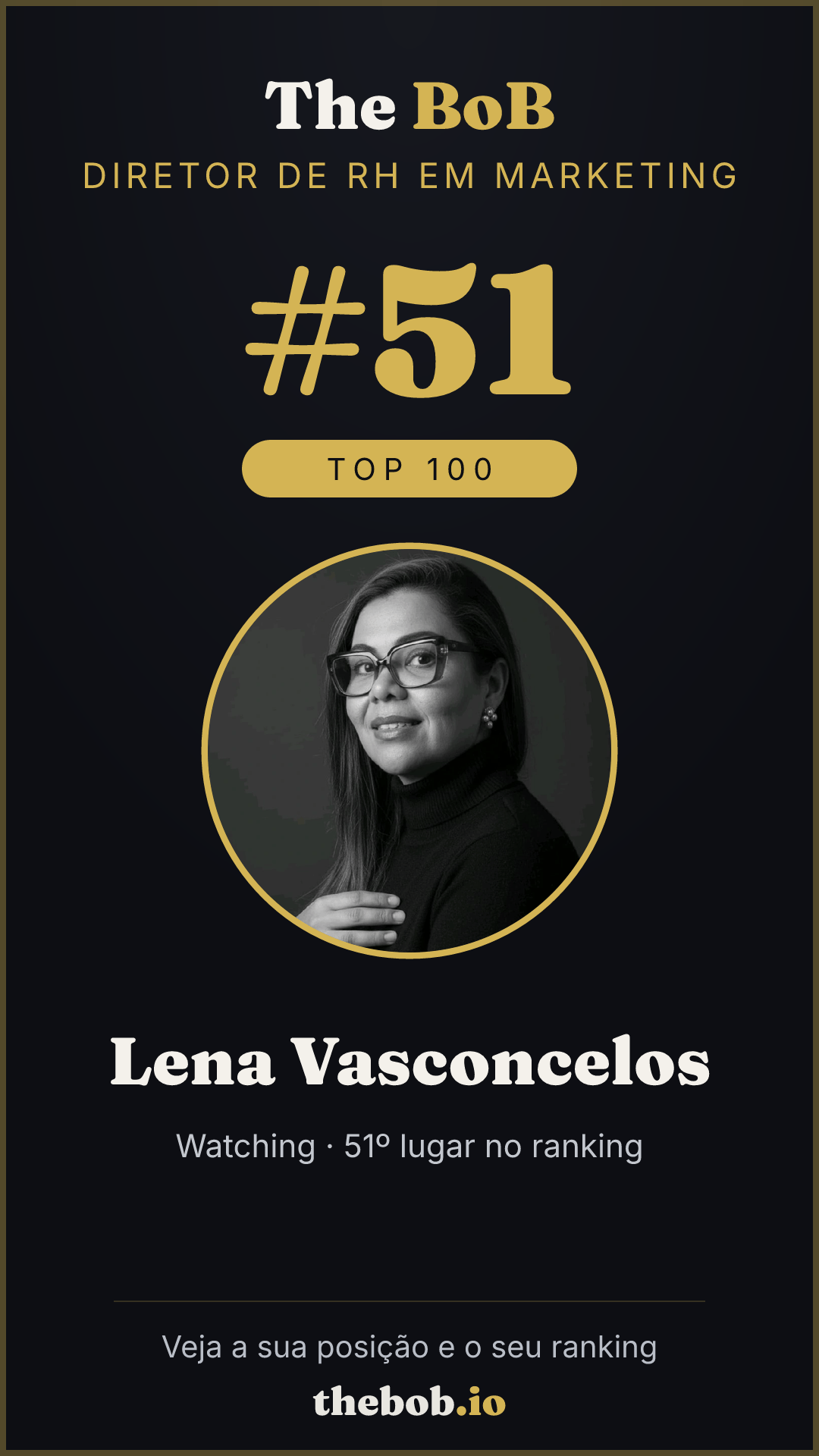 Selo The BoB · Lena Vasconcelos