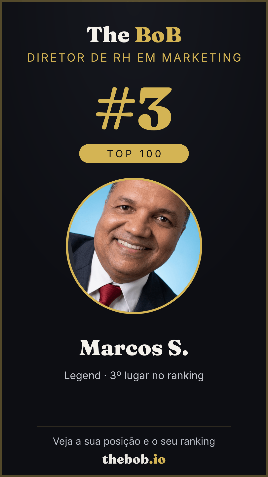 Selo The BoB · Marcos S.