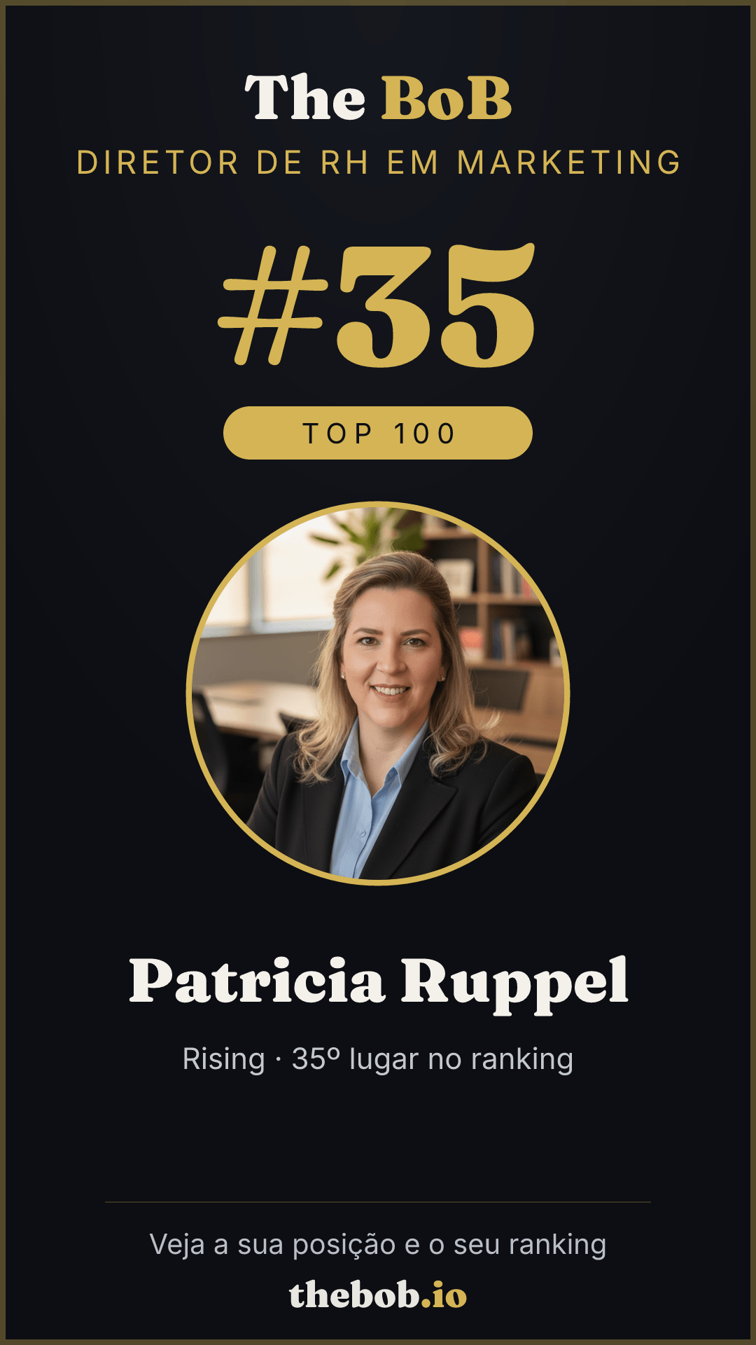 Selo The BoB · Patricia Ruppel