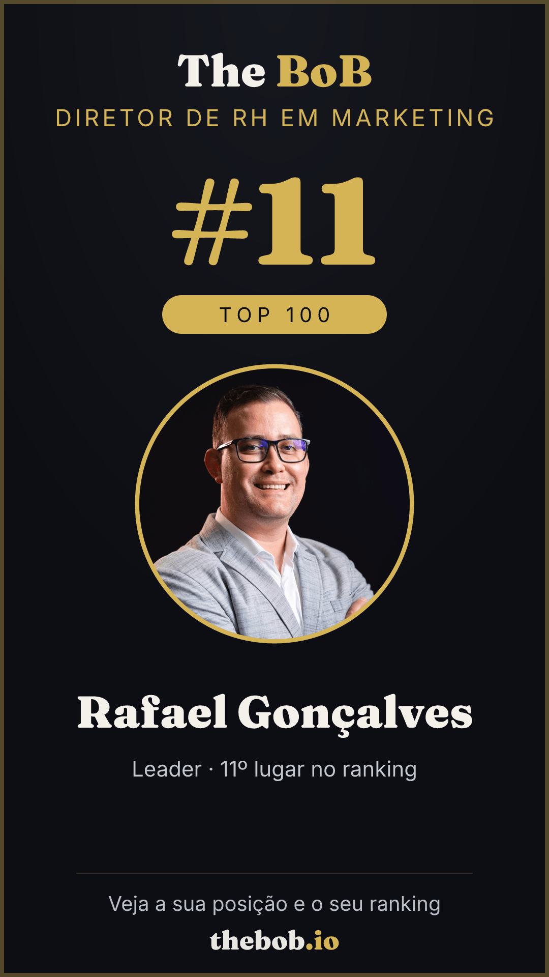 Selo The BoB · Rafael Gonçalves